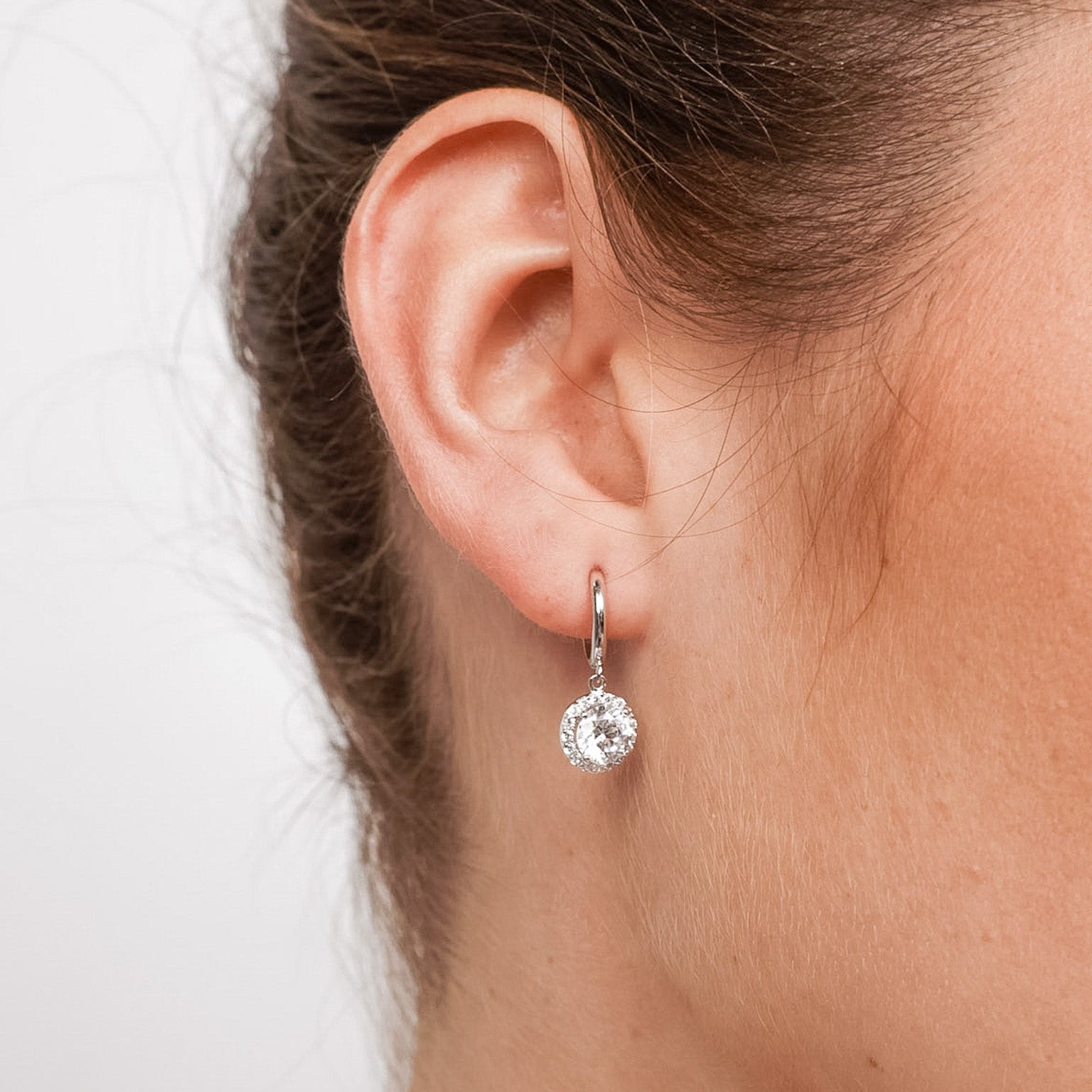 Halo Hoop Earrings