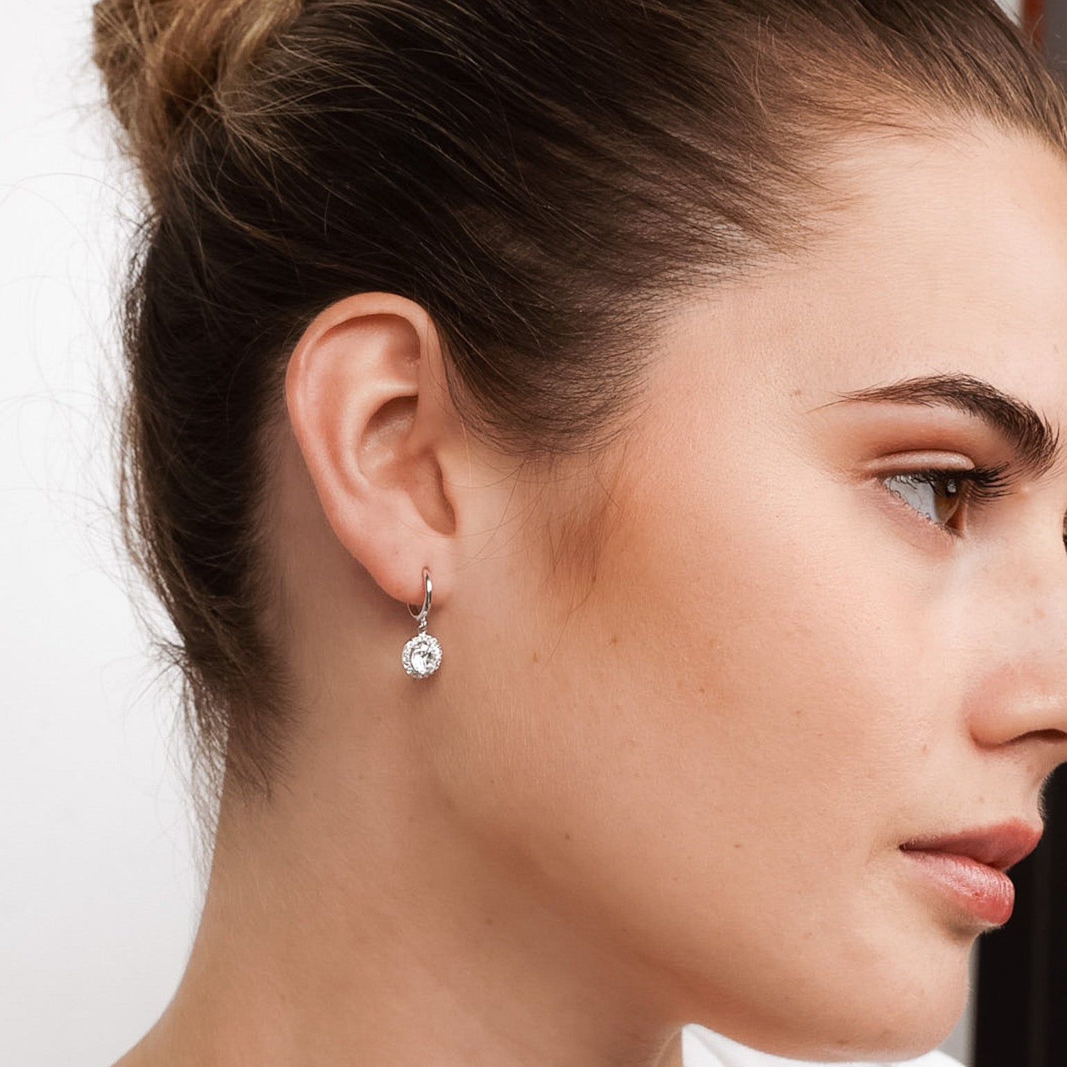 Halo Hoop Earrings