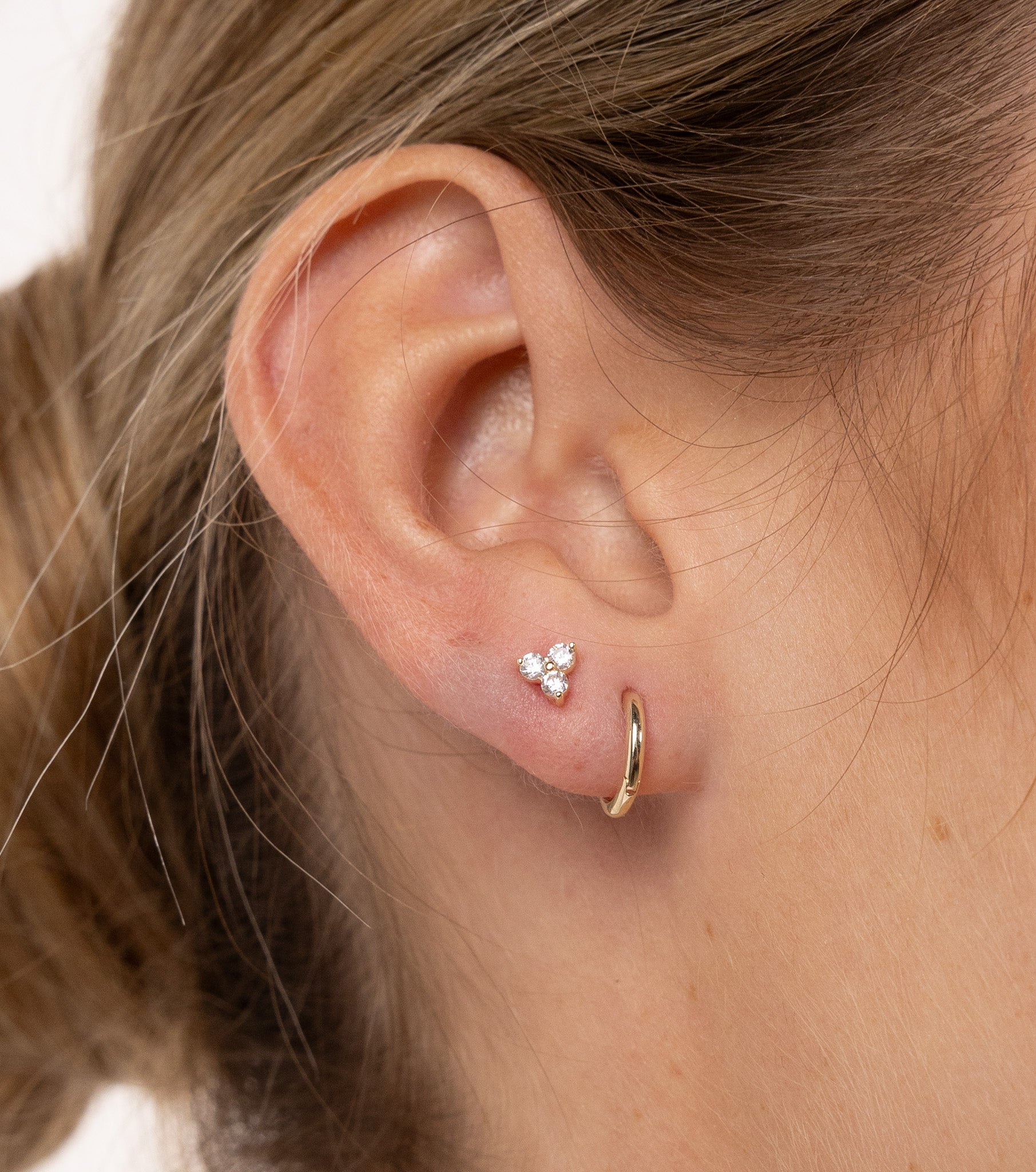 Mini Gold Hoop Earrings