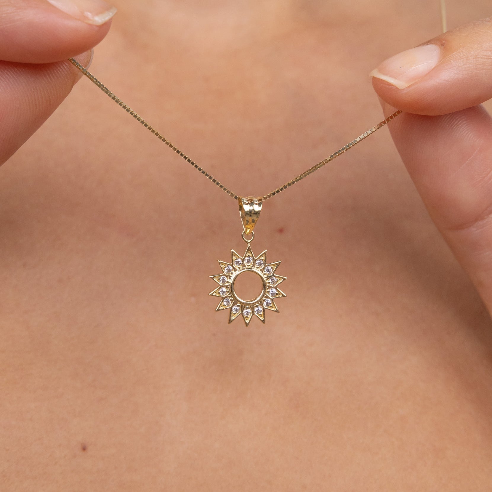 Golden Sun Pendant