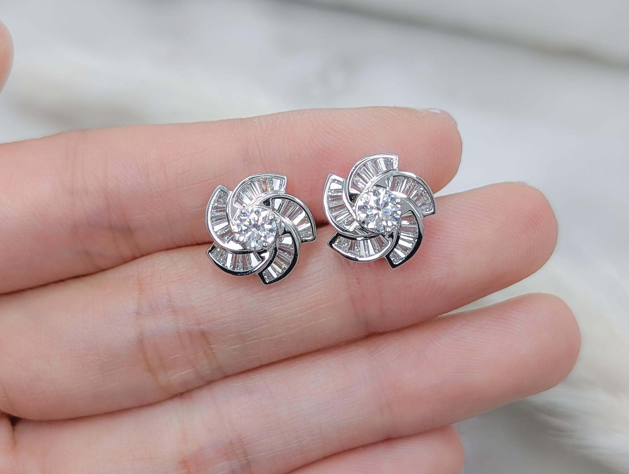 Vintage Star Earrings