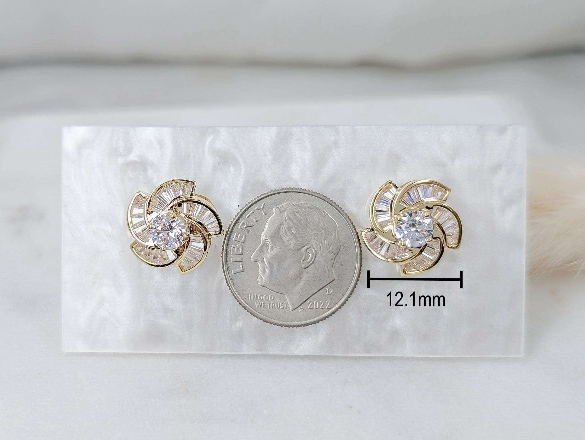 Vintage Star Earrings