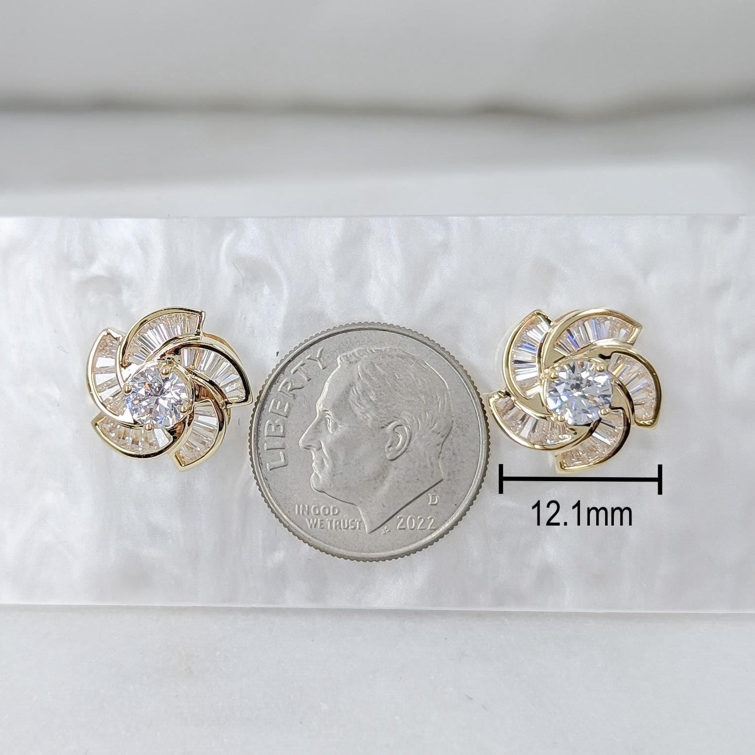 Vintage Star Earrings