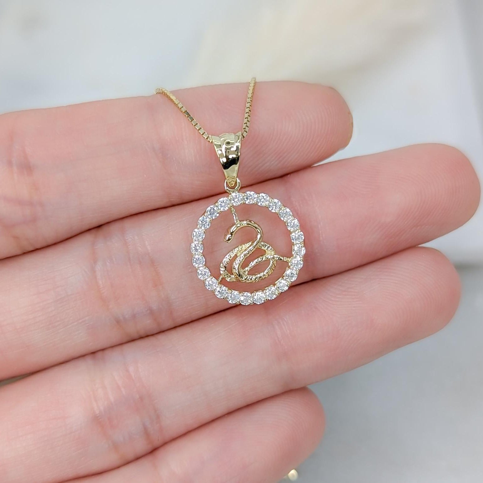 Small Snake Pendant