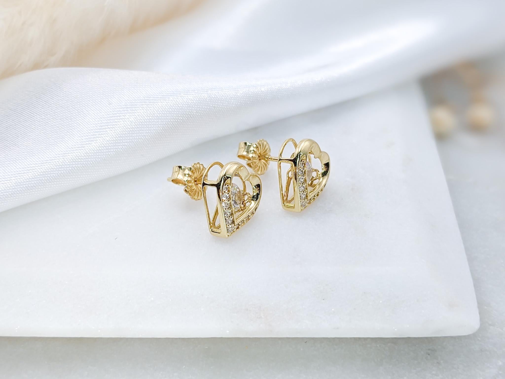 Dancing Heart Earrings
