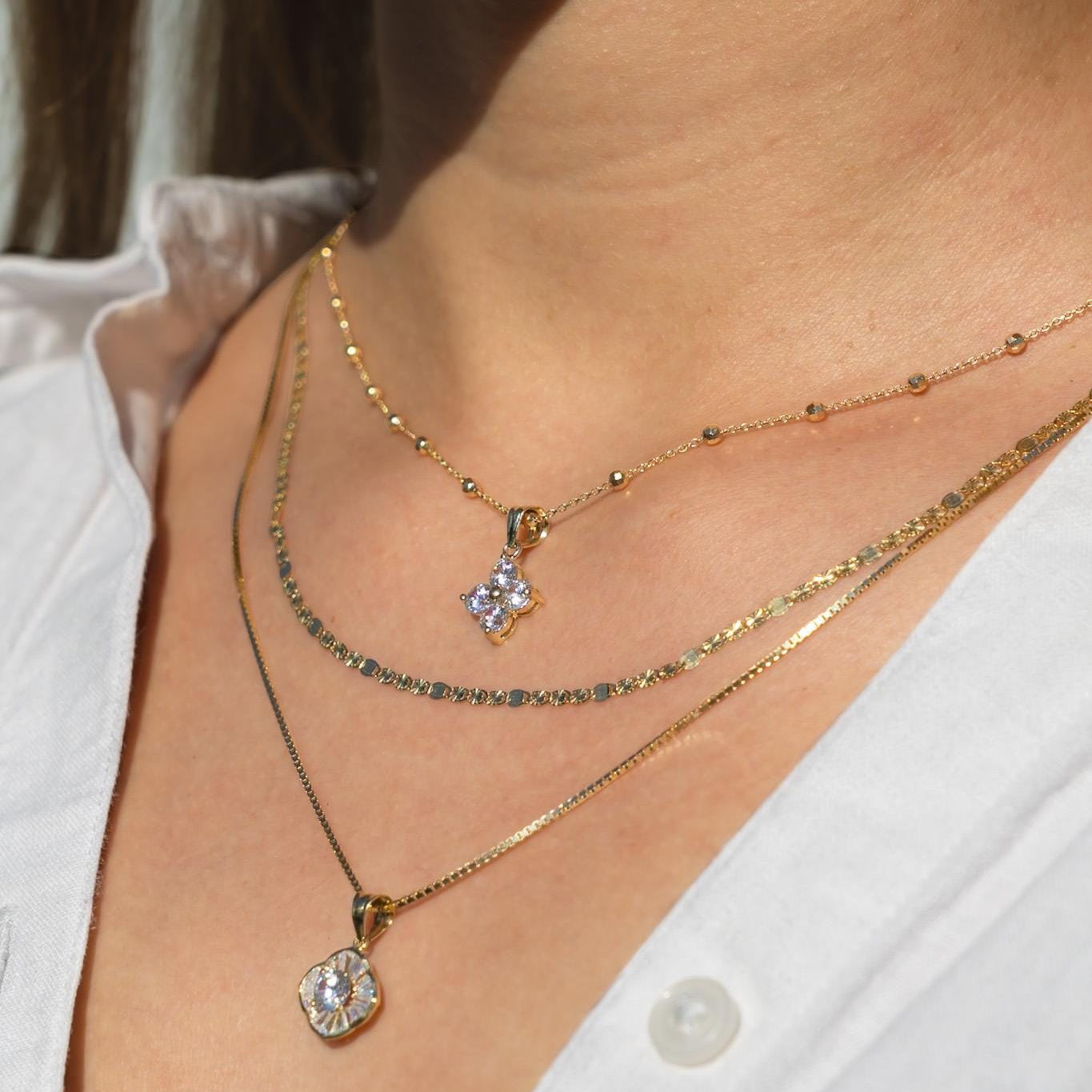 Satellite Chain Necklace