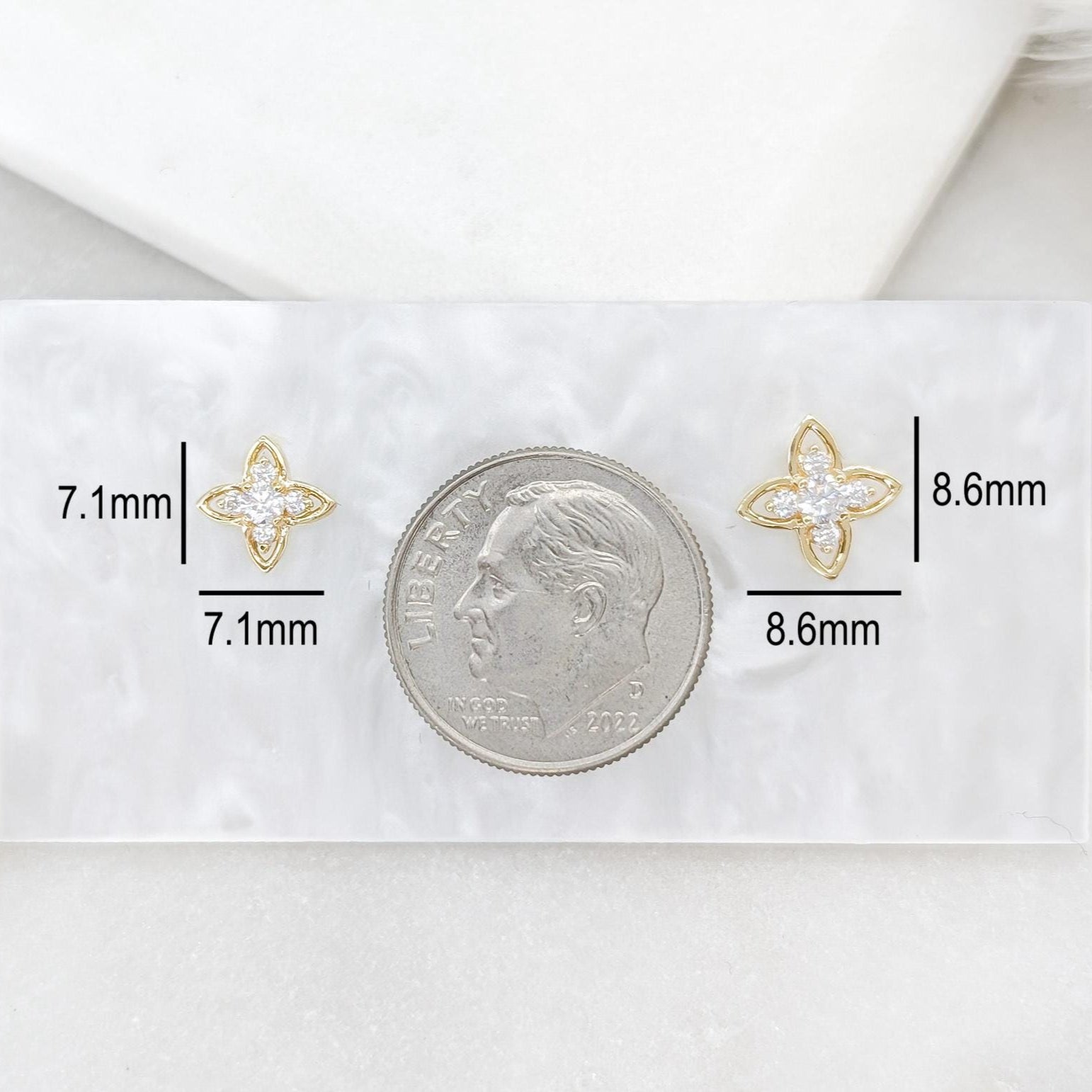 Aurora Clover Earrings