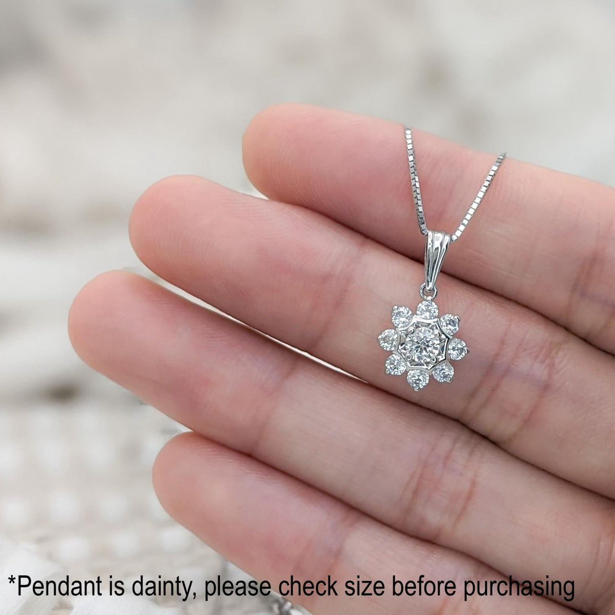 Tiny Flower Pendant