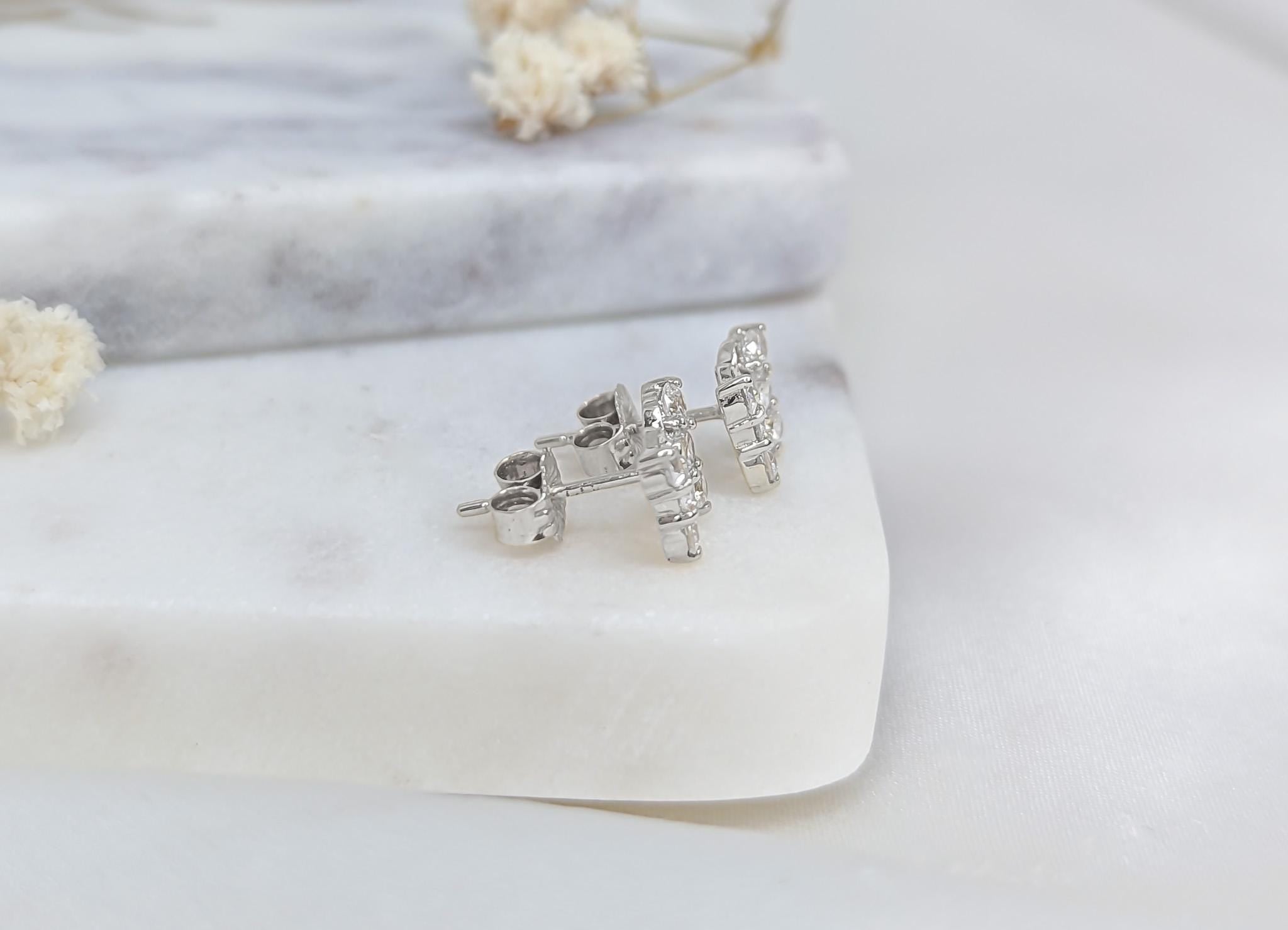 Dainty Butterfly Earring – .925 Sterling Silver