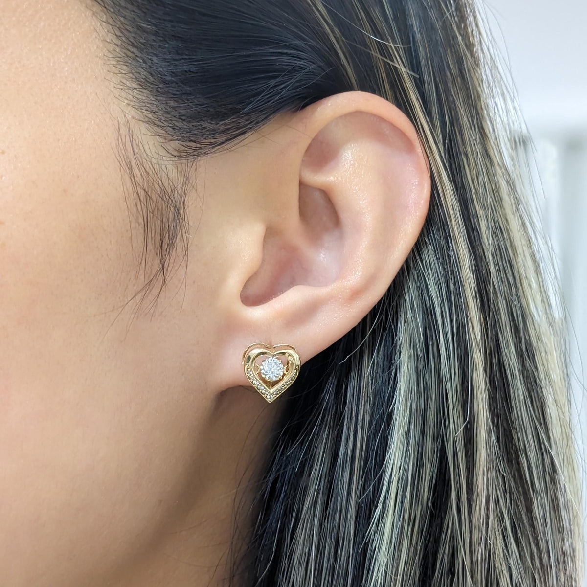 Dancing Heart Earrings
