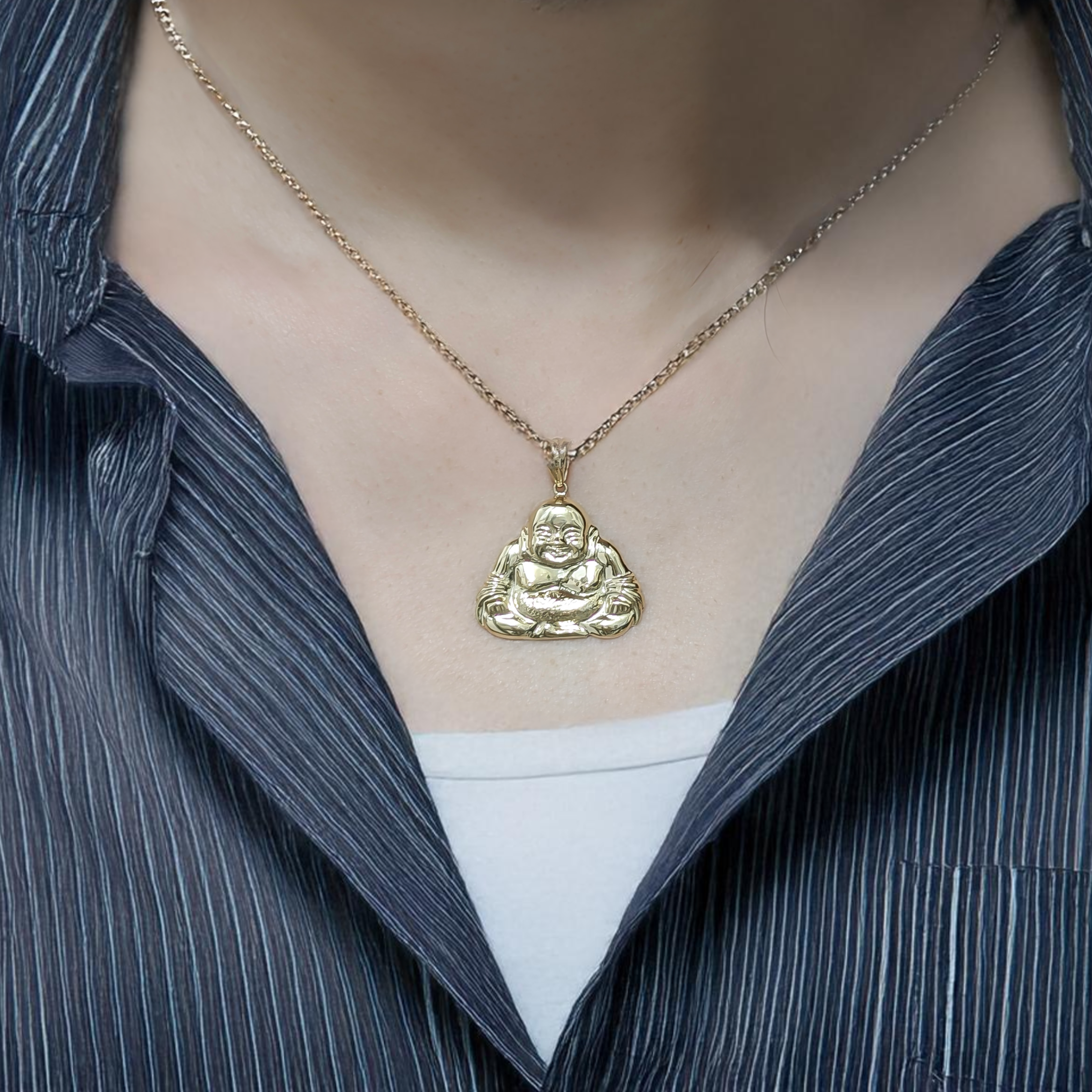 Laughing Buddha Pendant