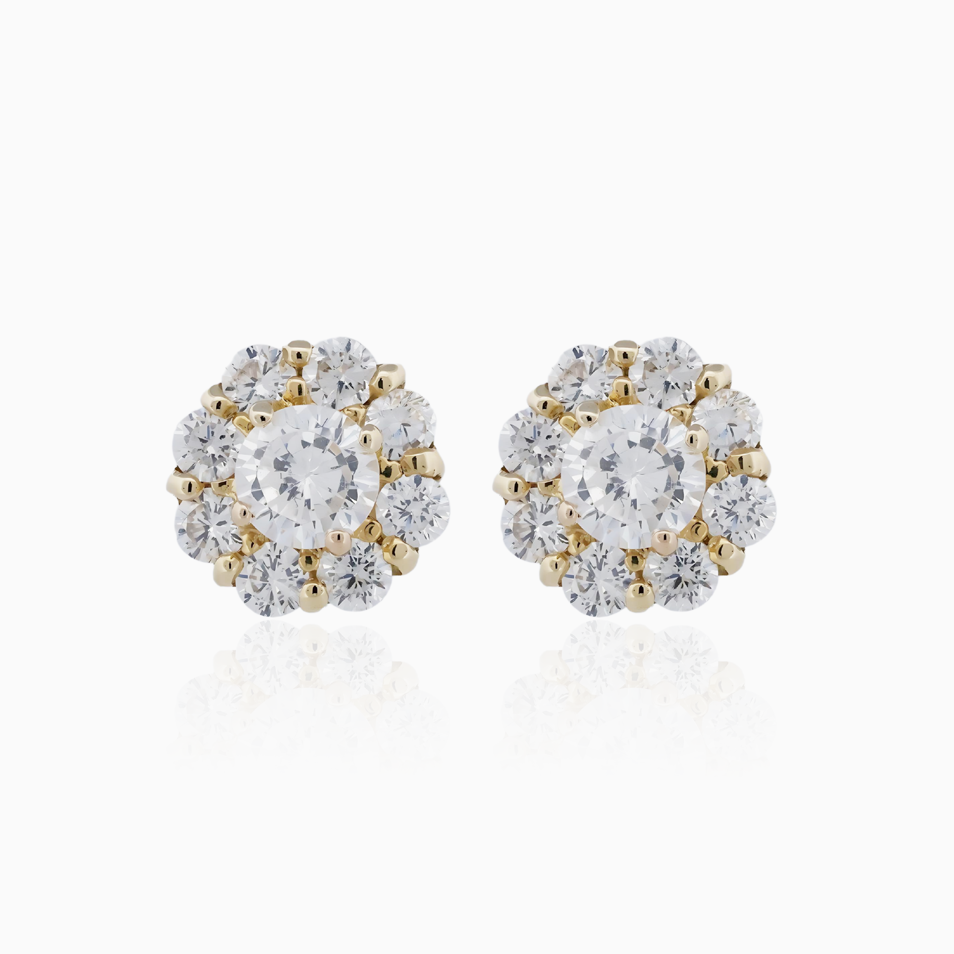 Floral Cluster Earrings