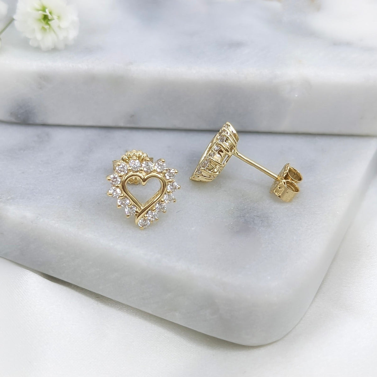 Classic Heart Earrings