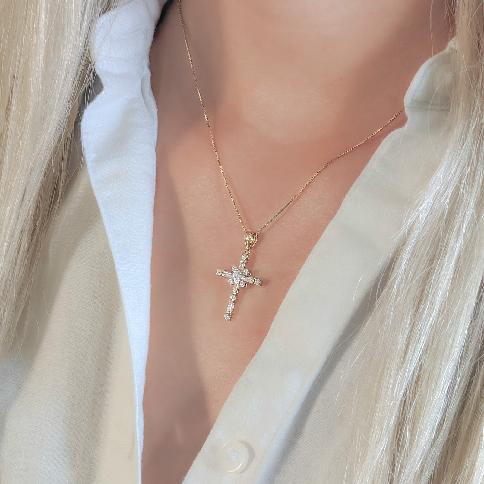 Petite Cross Pendant