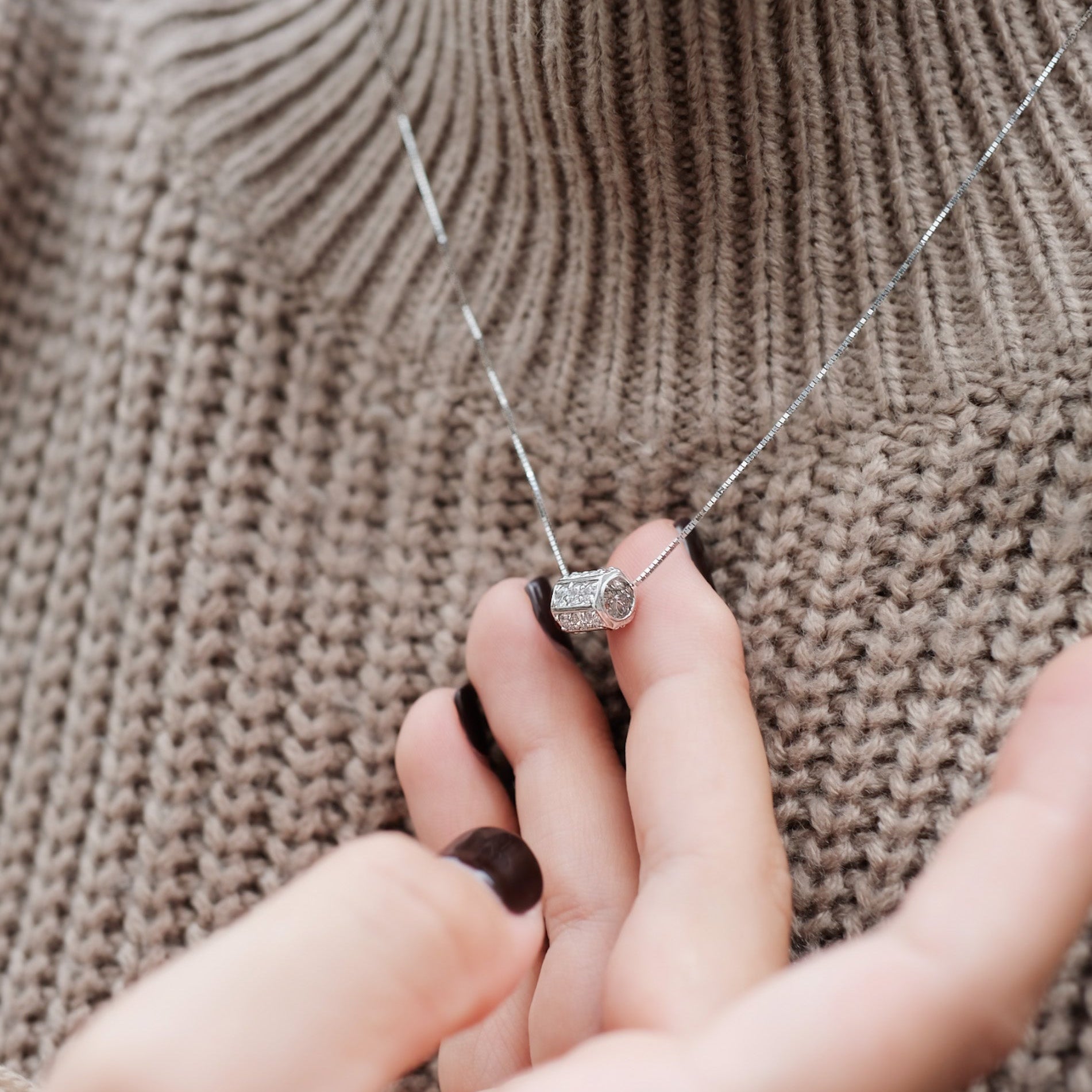 Eternity Mini Tube Pendant