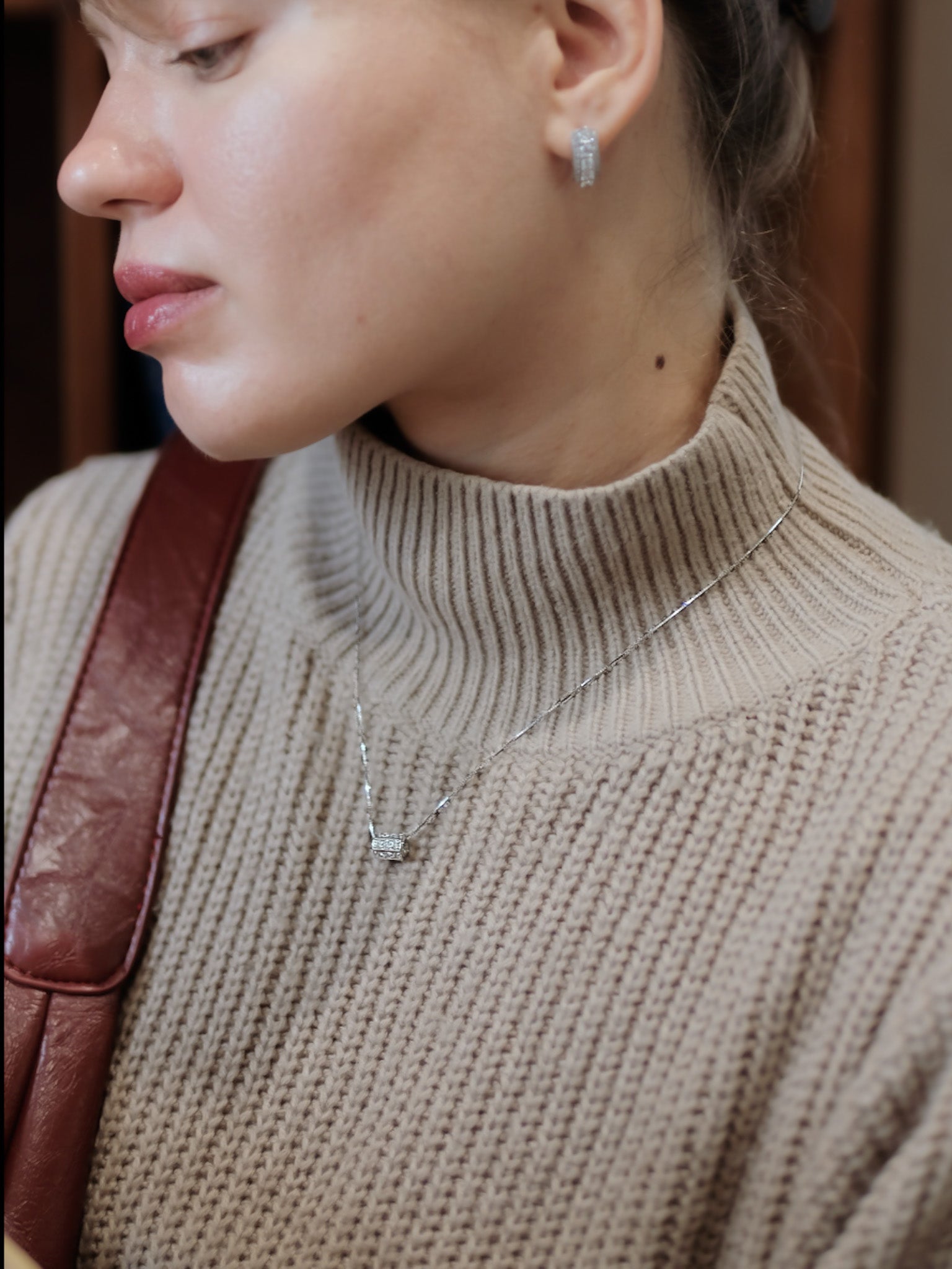 Eternity Mini Tube Pendant