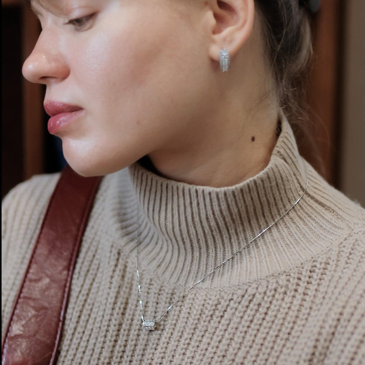 Eternity Mini Tube Pendant