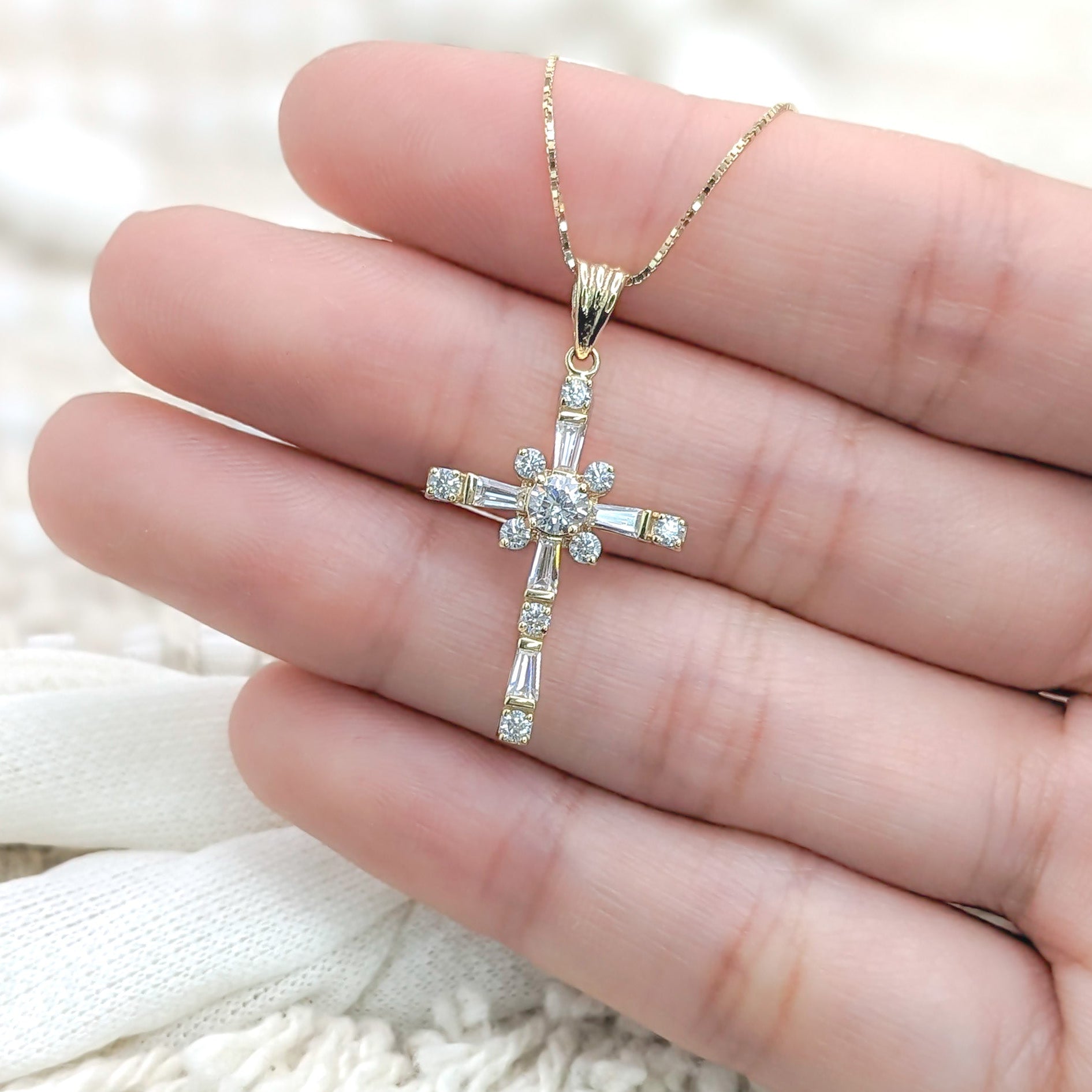 Petite Cross Pendant
