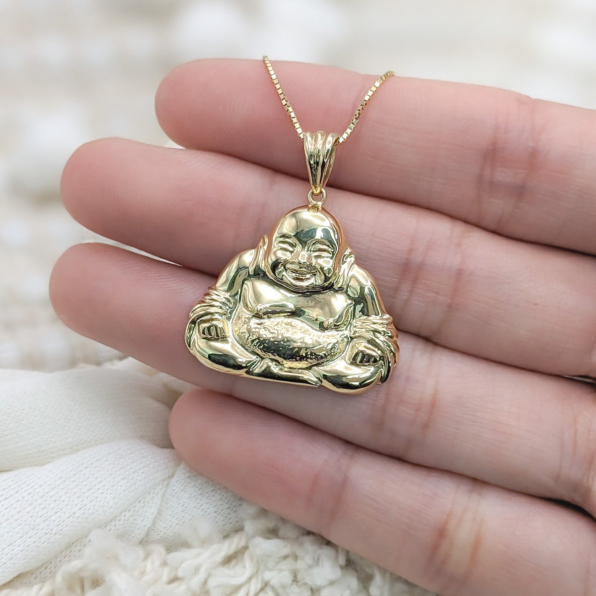 Laughing Buddha Pendant