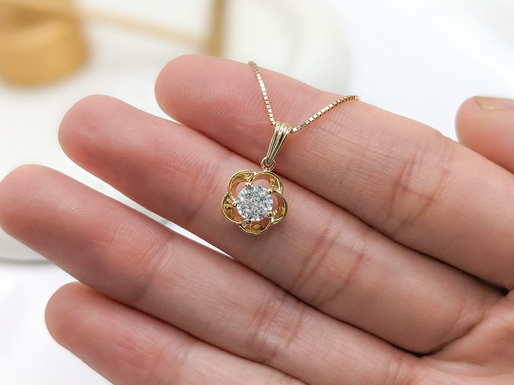 Plumeria Flower Pendant
