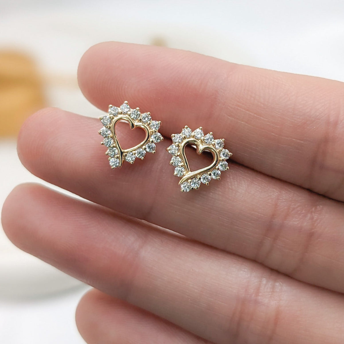 Classic Heart Earrings