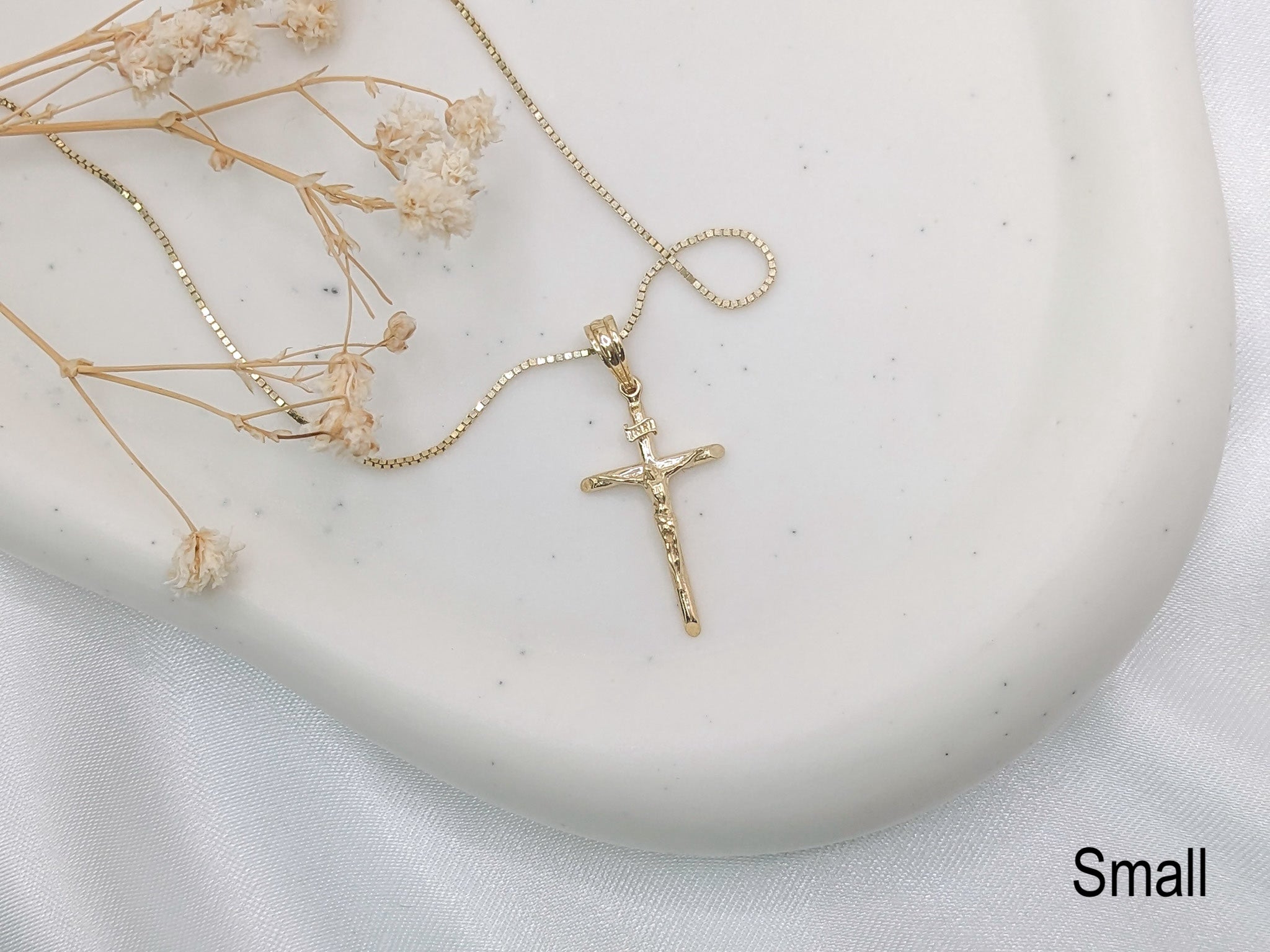 Small Crucifix Cross Pendant