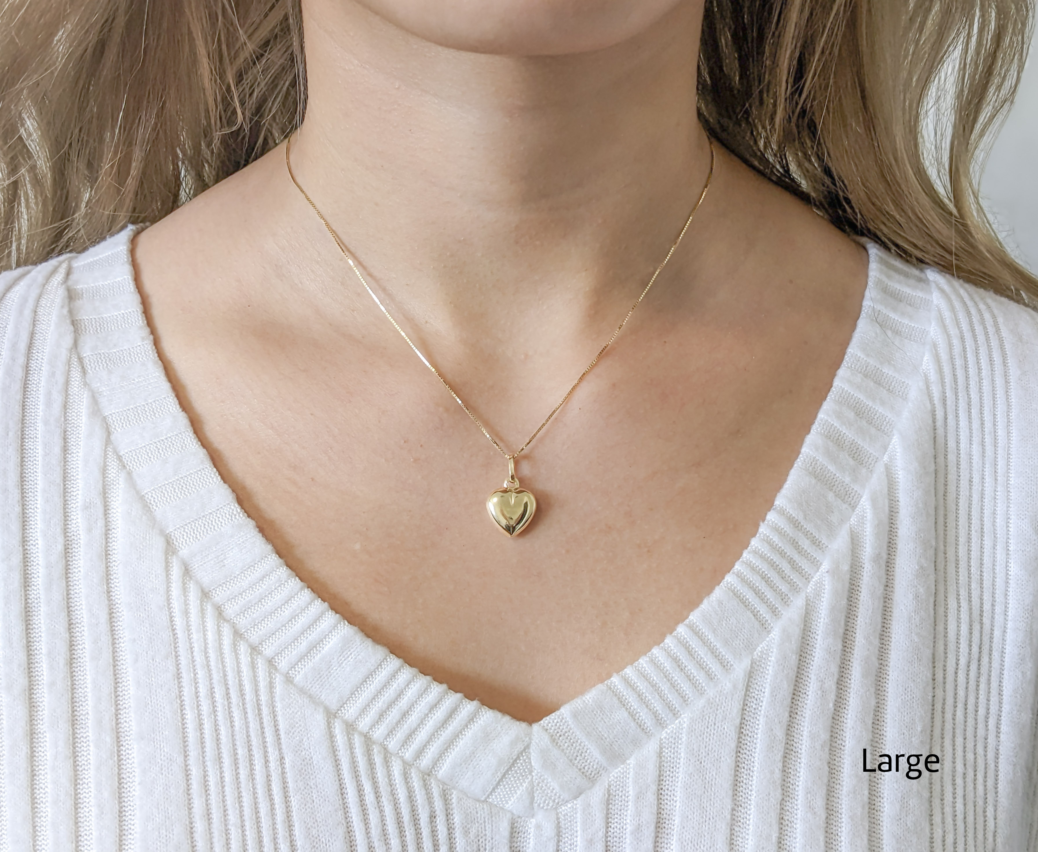 Puffy Heart Pendant