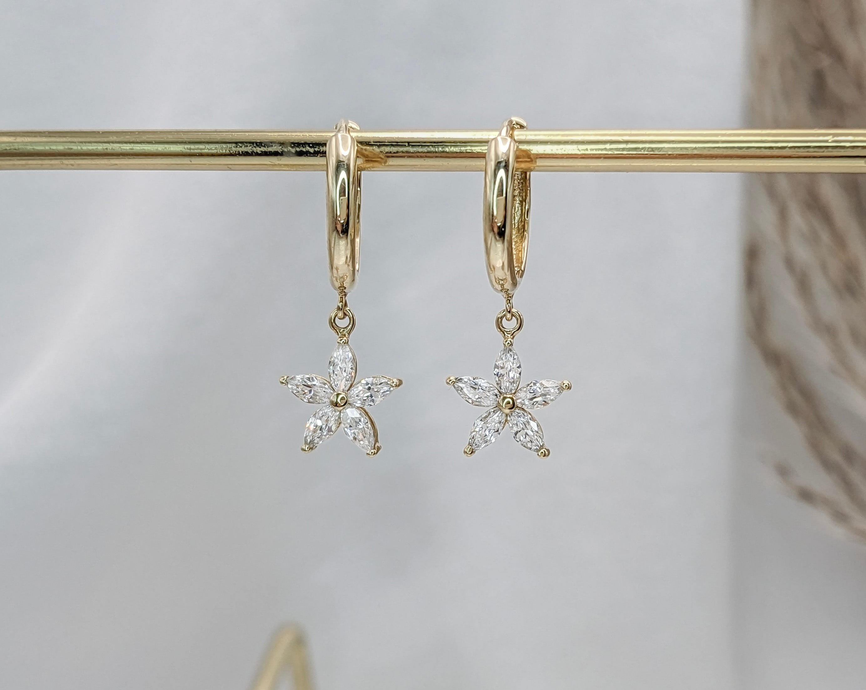 Lily Hoop Earrings