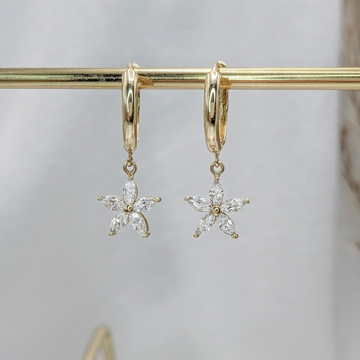 Lily Hoop Earrings
