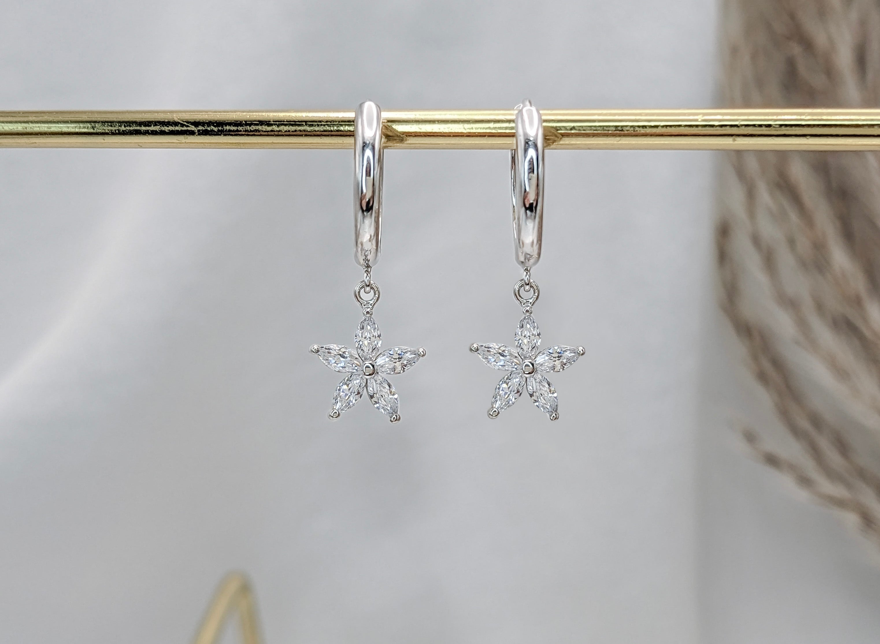 Lily Hoop Earrings