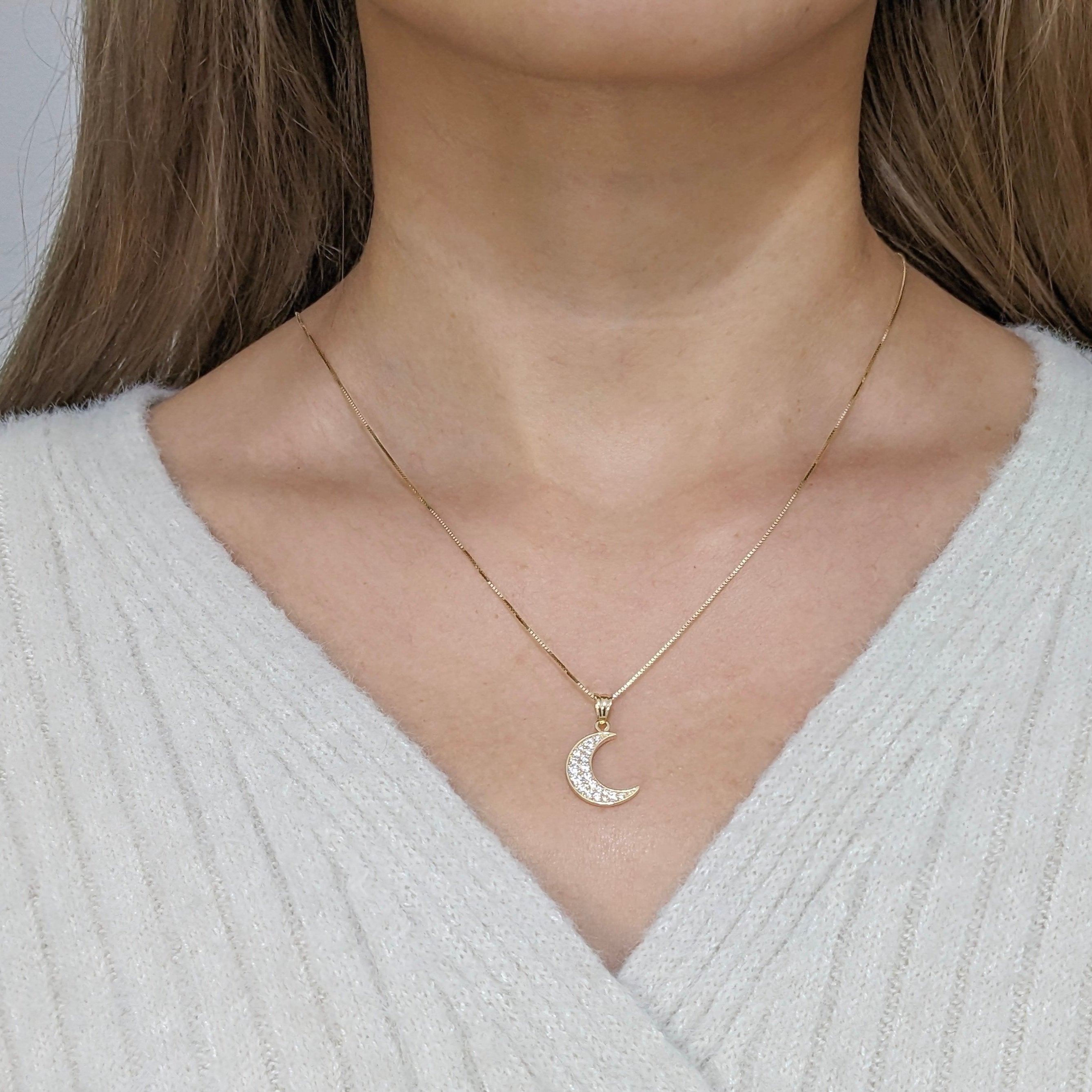 Crescent Moon Pendant