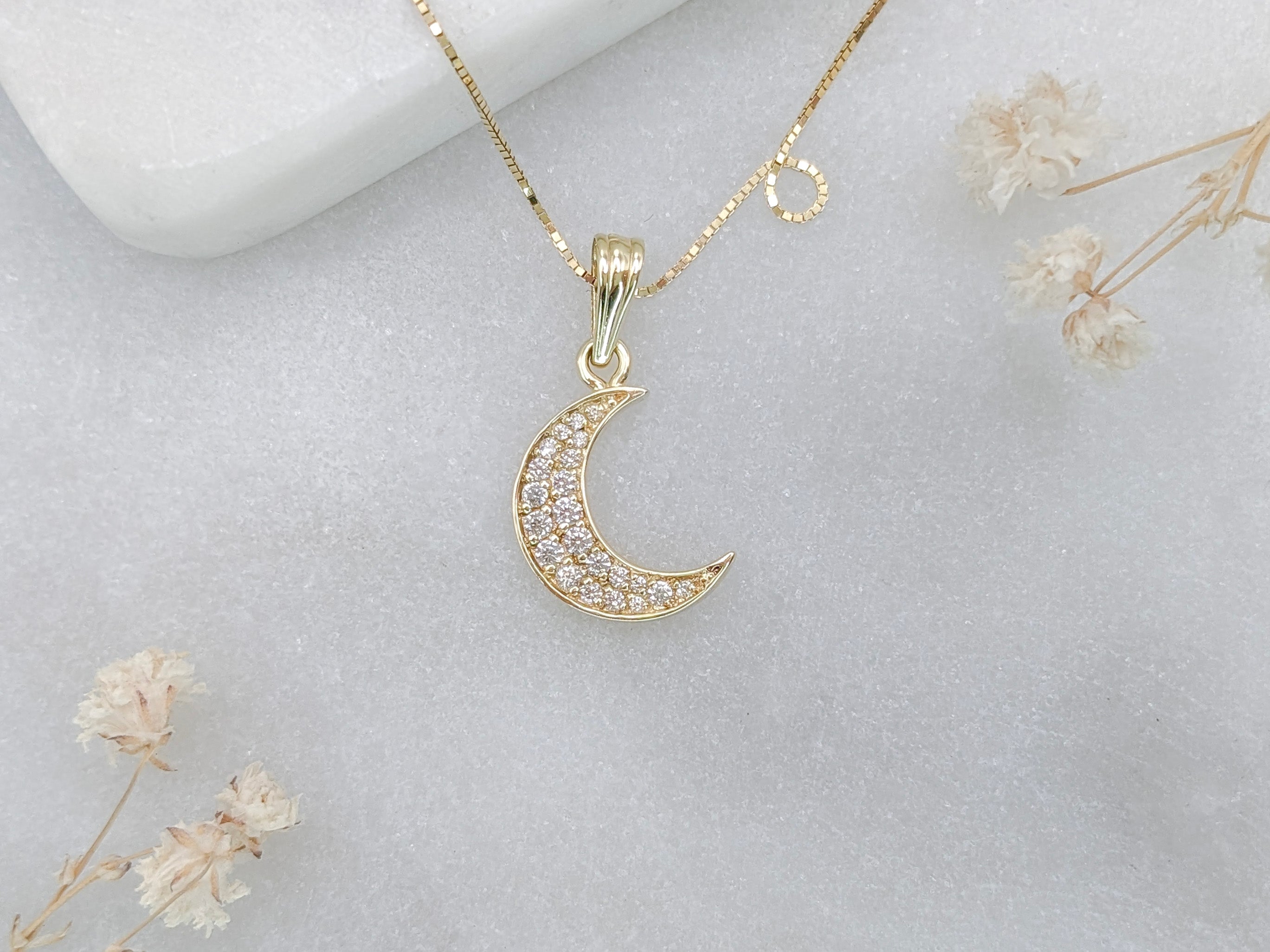 Crescent Moon Pendant