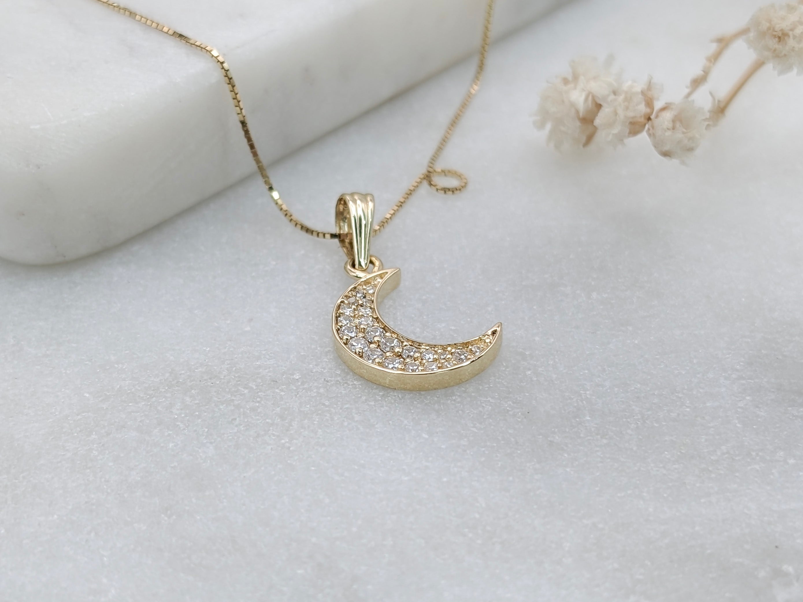 Crescent Moon Pendant