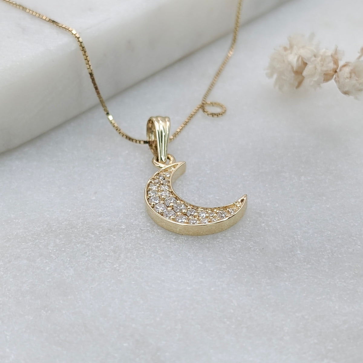 Crescent Moon Pendant