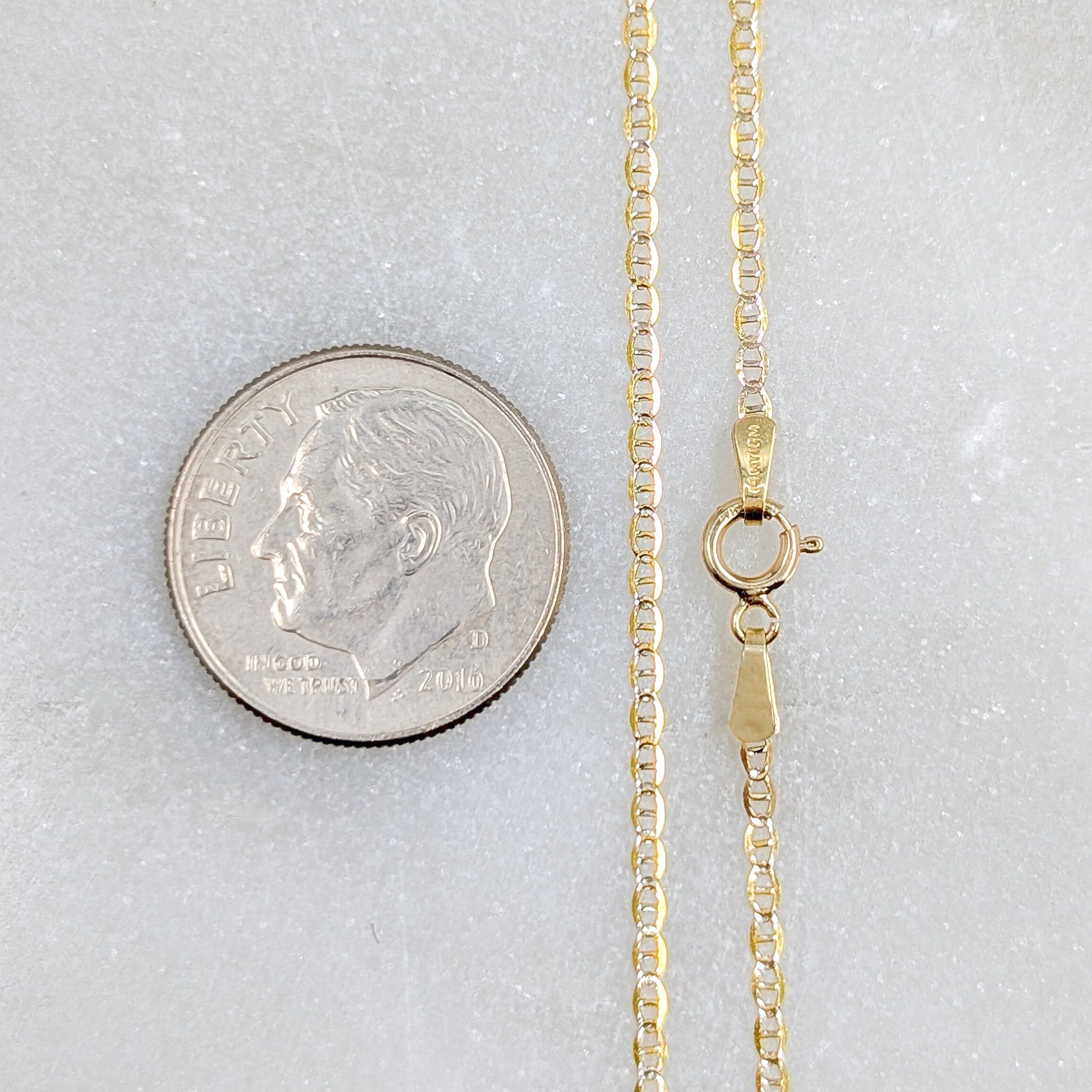 Mariner Anchor Necklace Chain