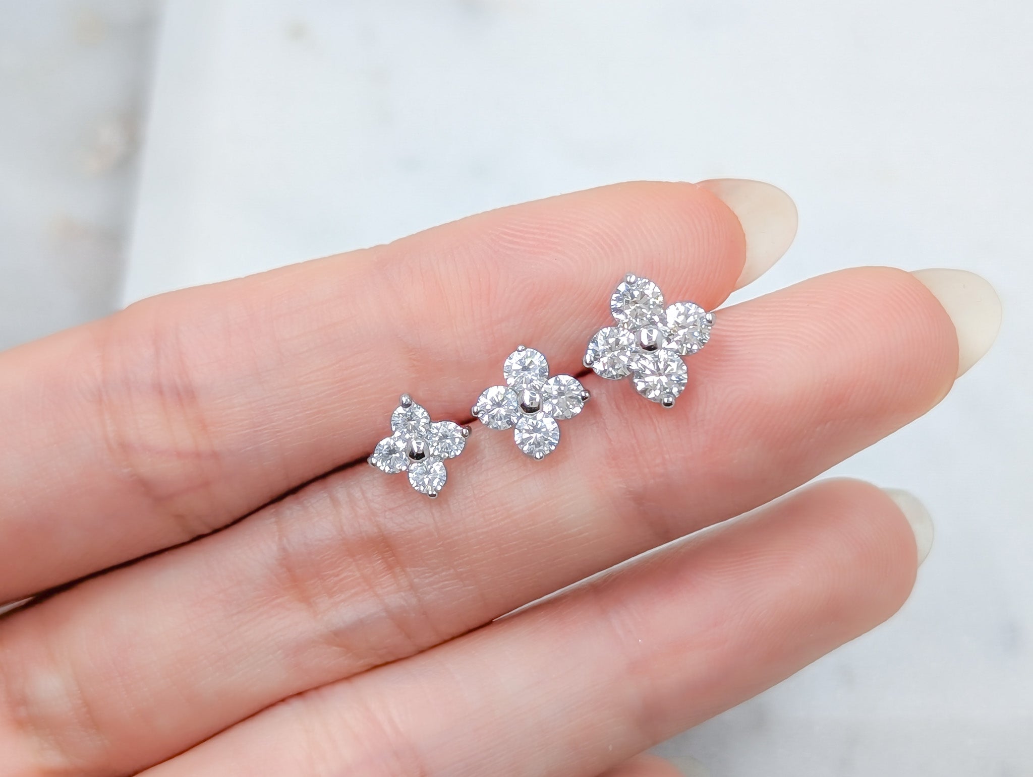 Clover Cluster Earrings