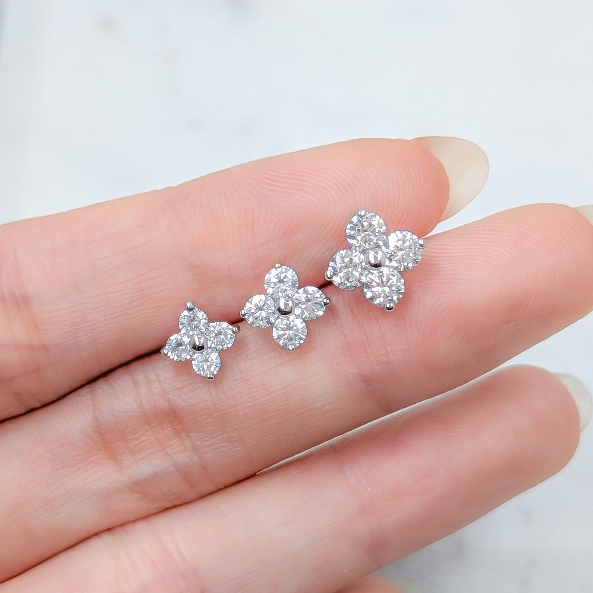 Clover Cluster Earrings