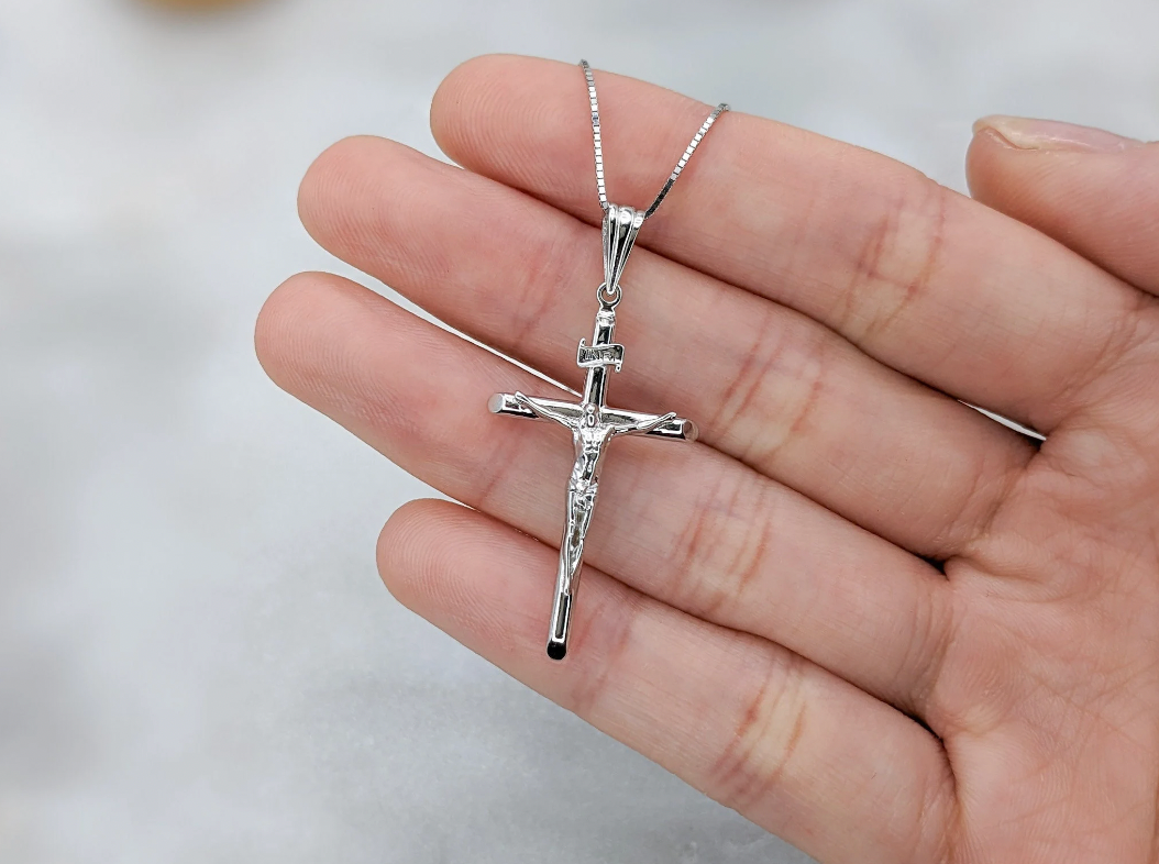 Large Crucifix Cross Pendant