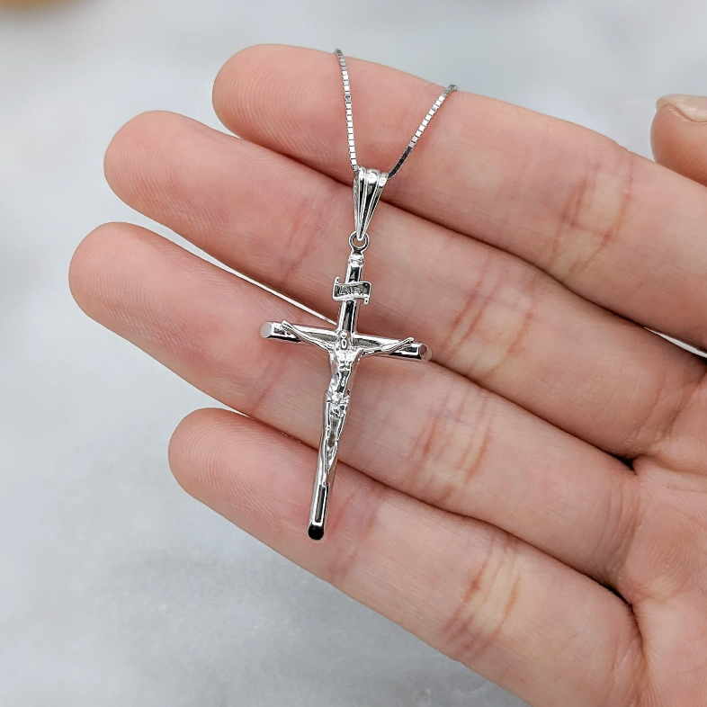 Large Crucifix Cross Pendant