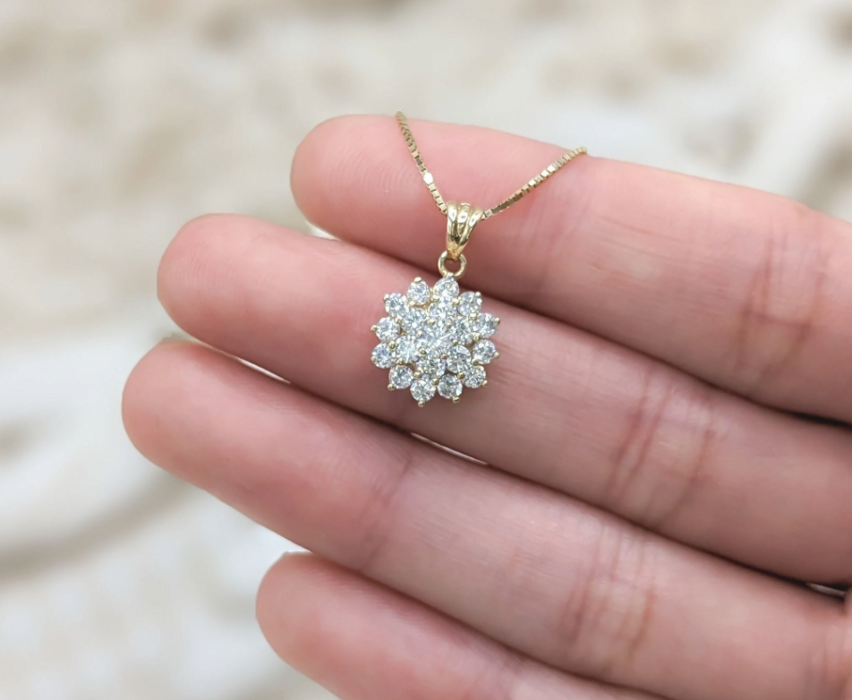 Everyday Flower Pendant