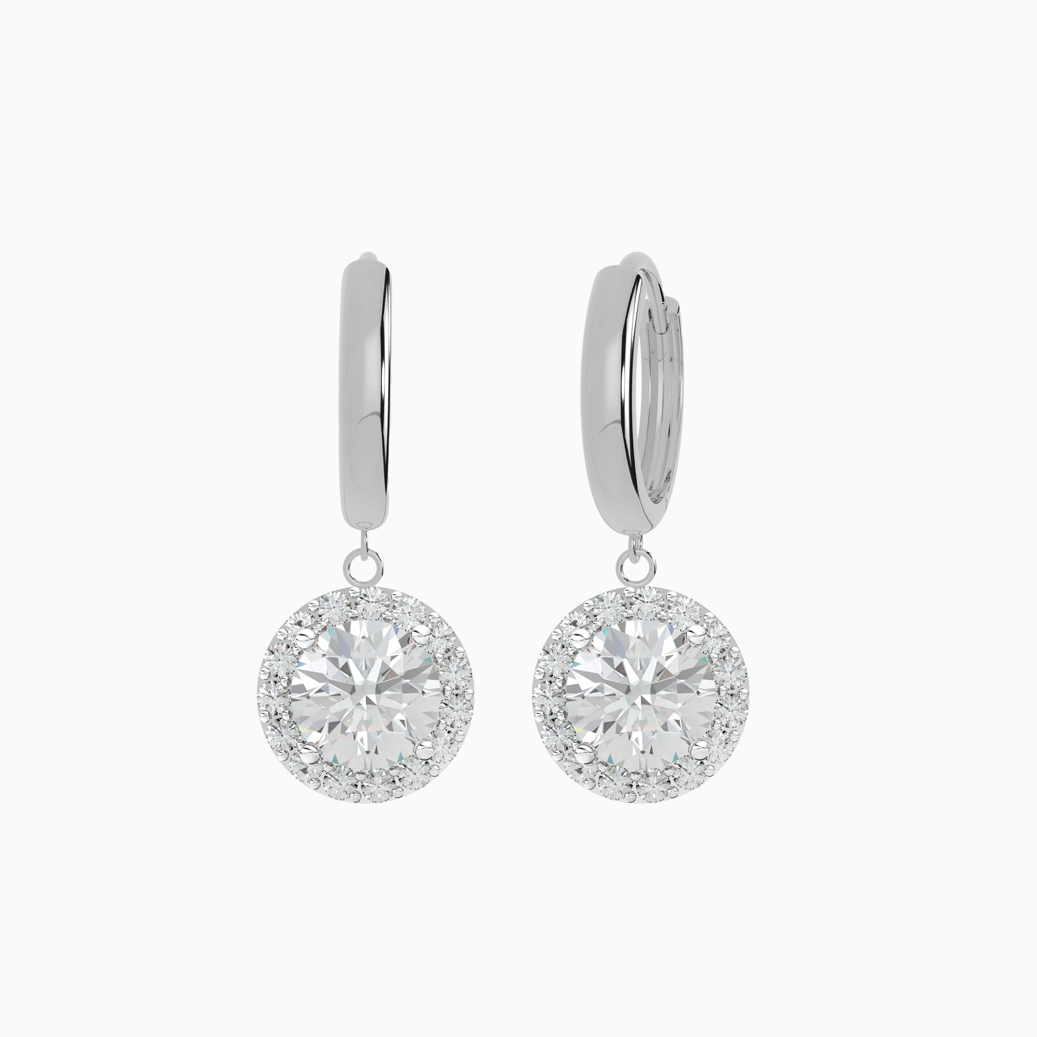 Halo Hoop Earrings