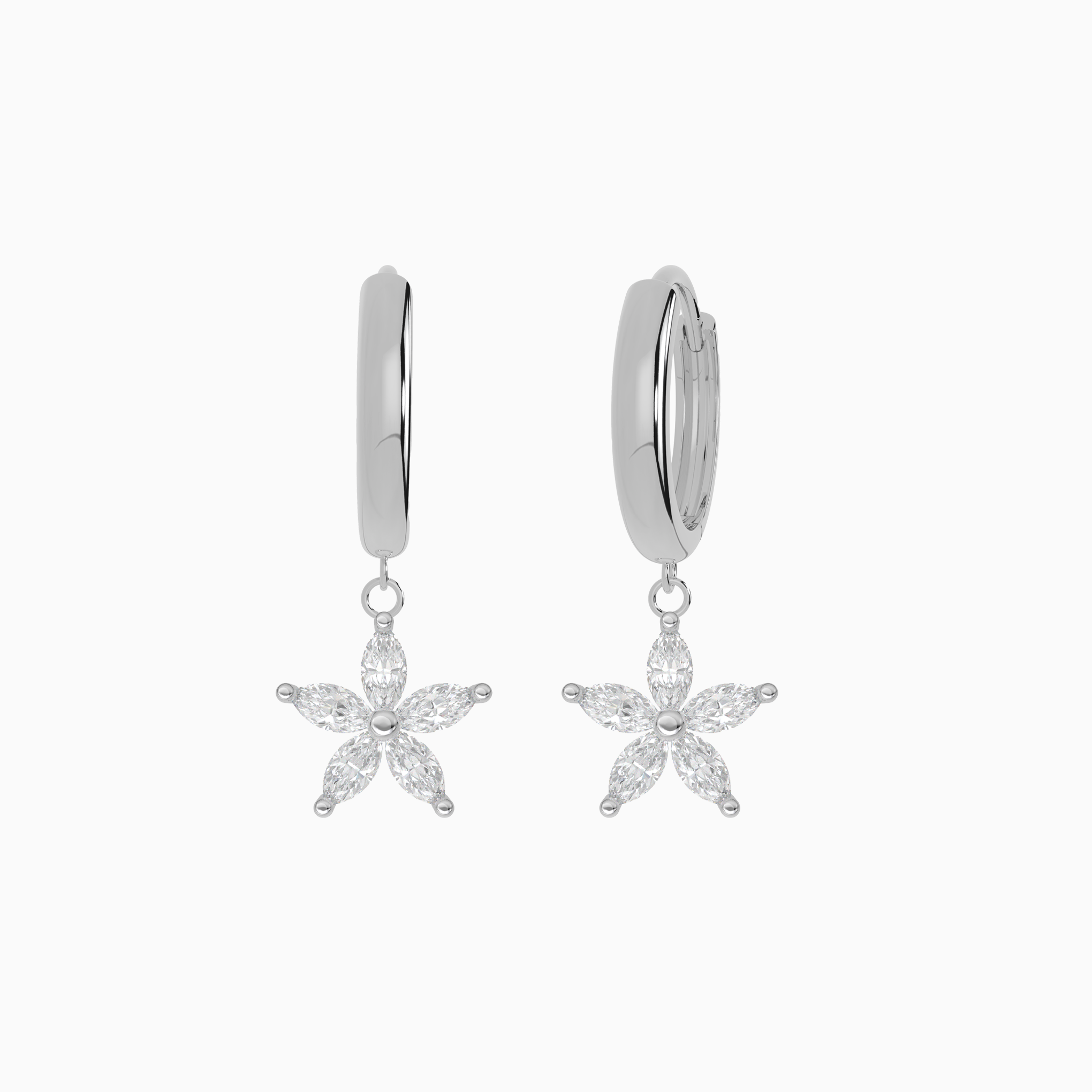 Lily Hoop Earrings