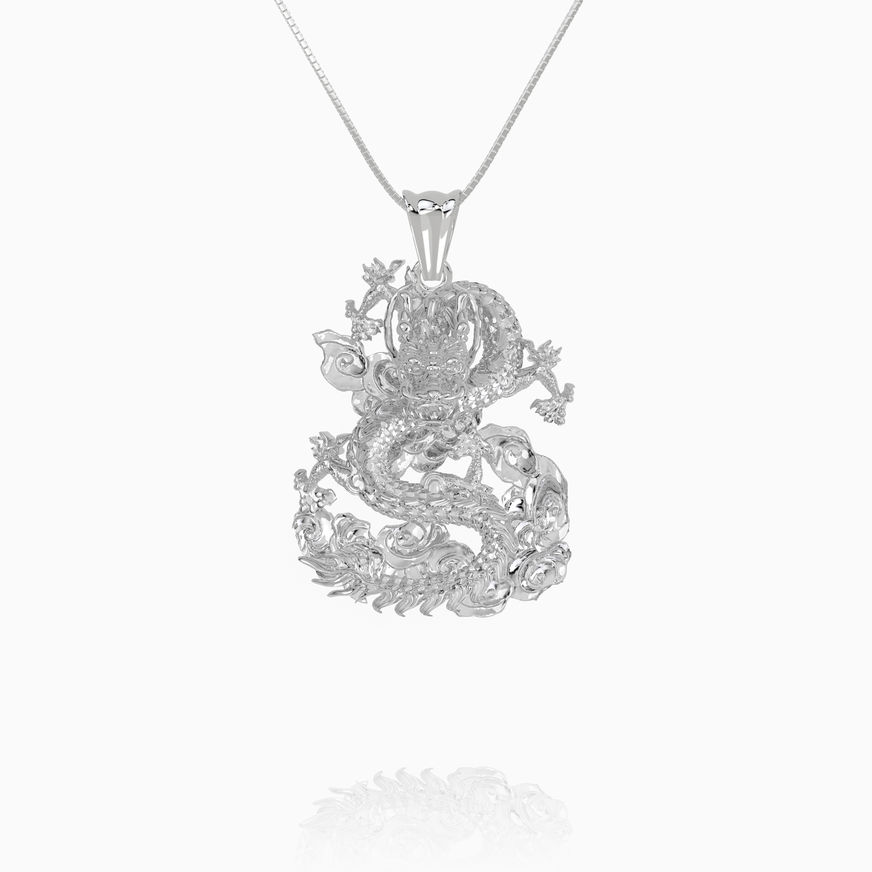 Dragon on Clouds Pendant