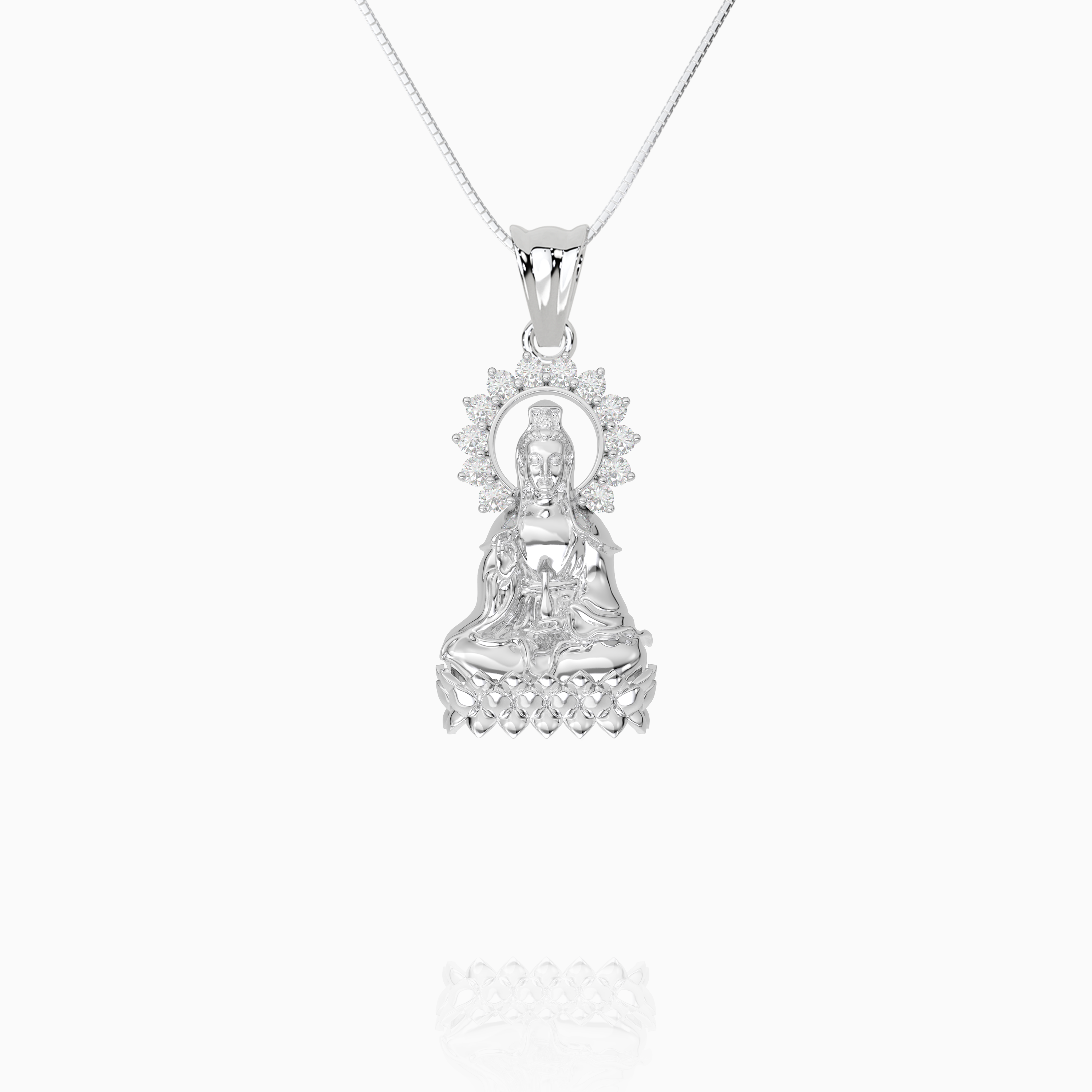 Dainty Lady Buddha Pendant