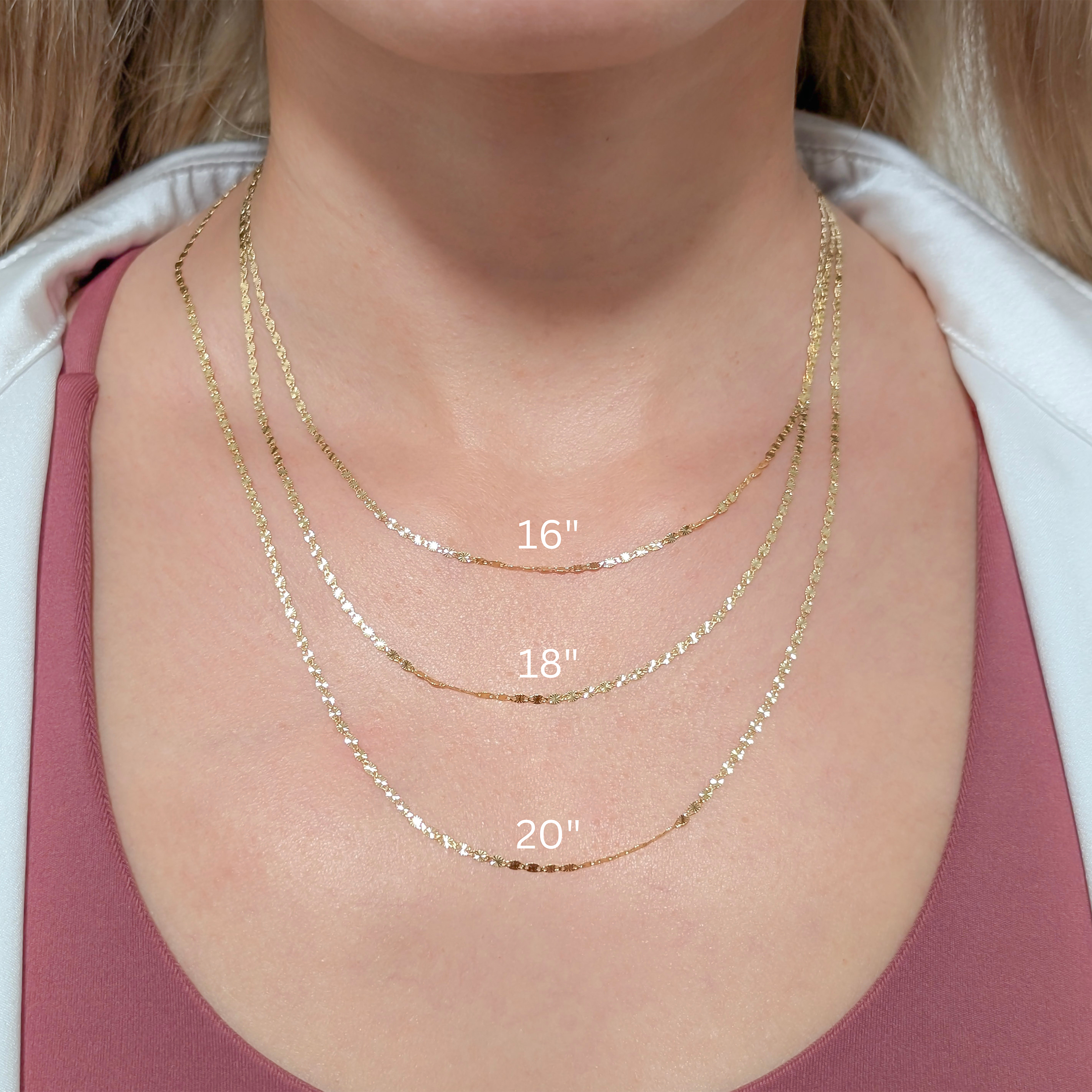 Valentino Mirror Link Chain