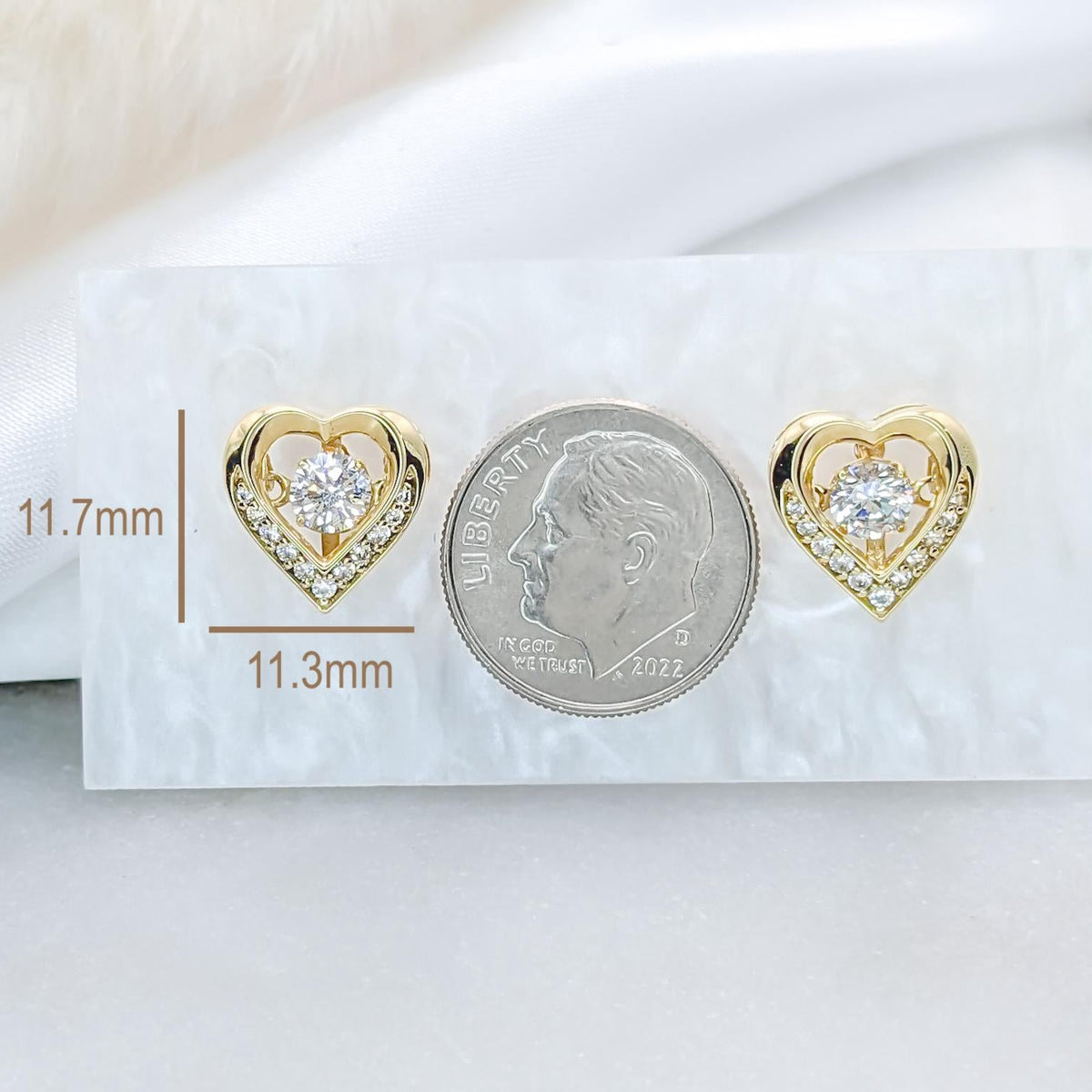 Dancing Heart Earrings