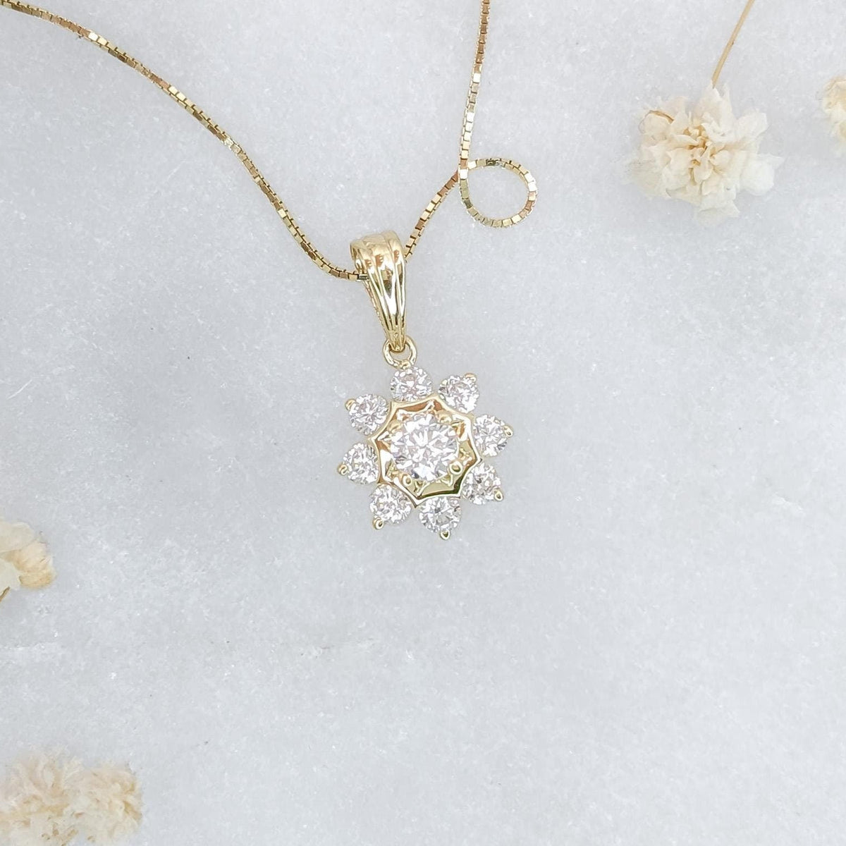 Tiny Flower Pendant