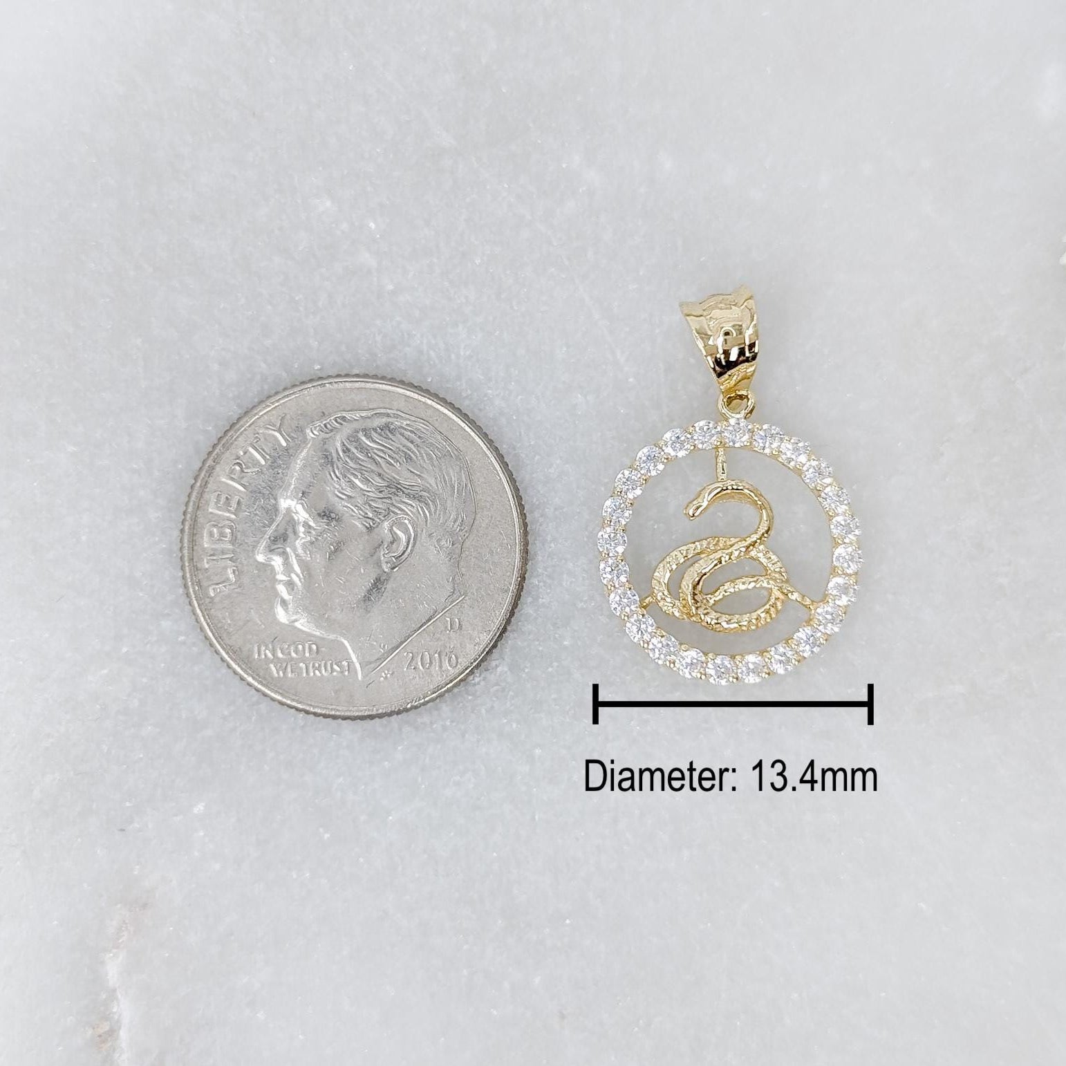 Small Snake Pendant