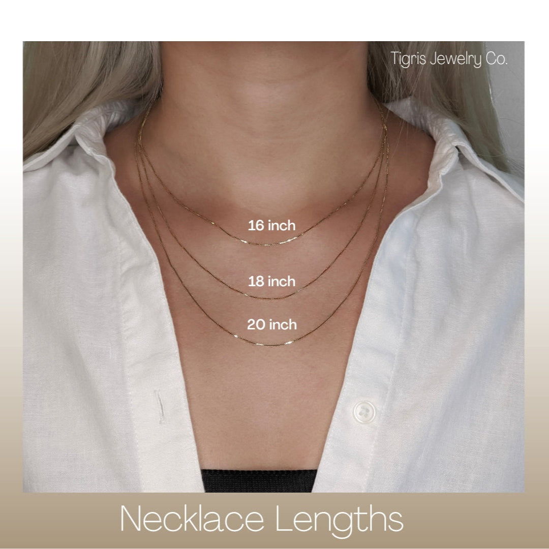 Classic Solitaire Necklace