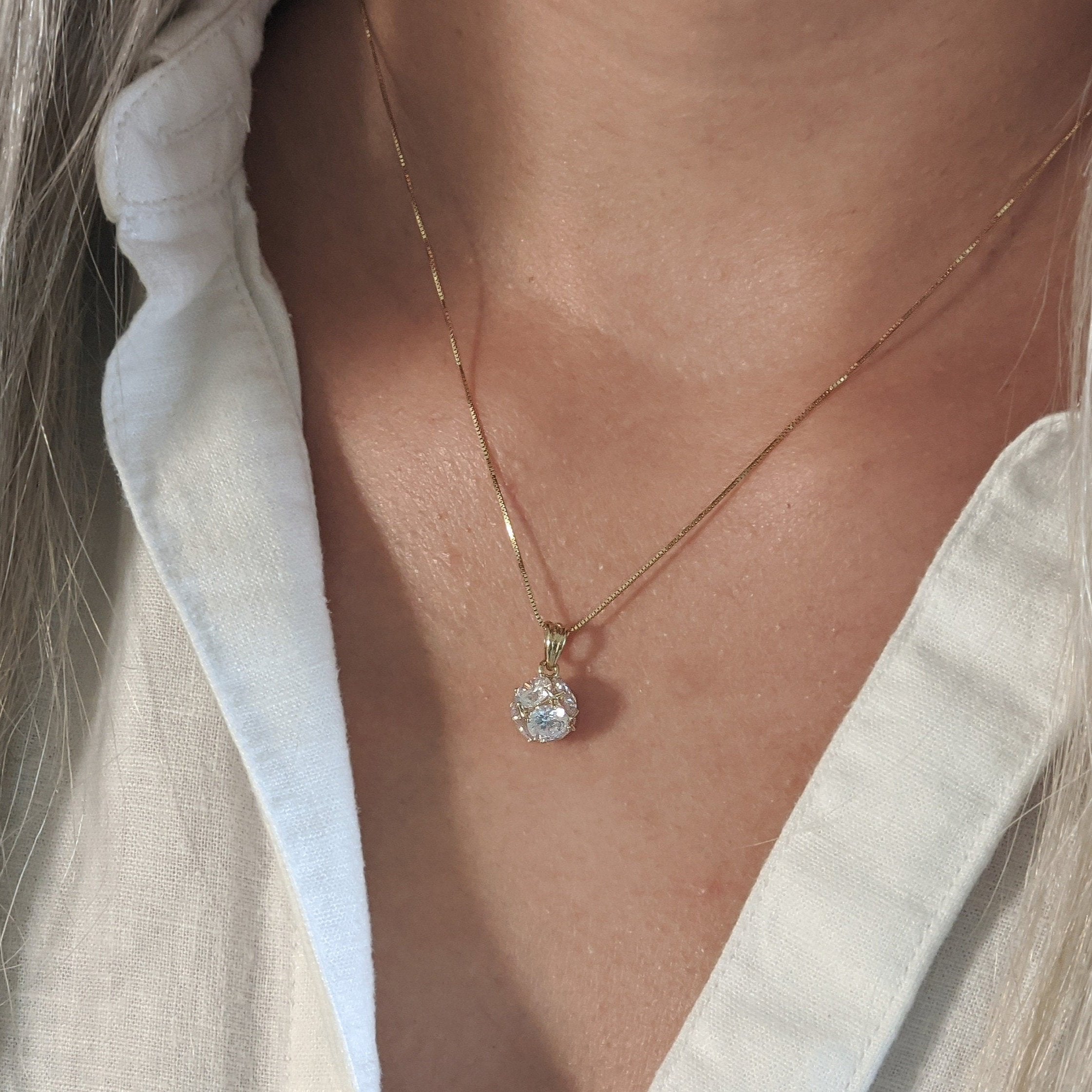 Disco Ball Pendant